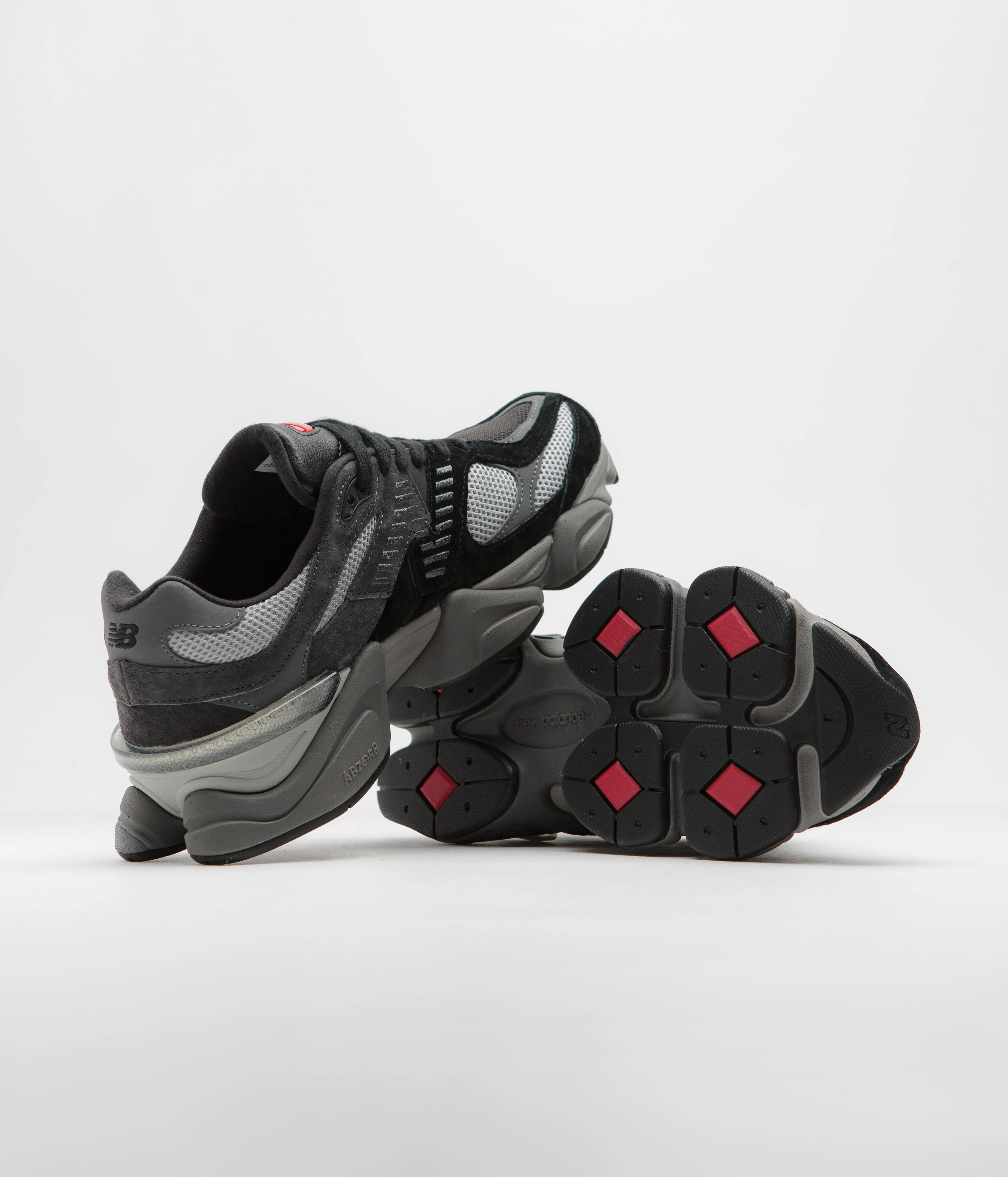 New Balance 9060 Shoes - Black / Grey - Image 6