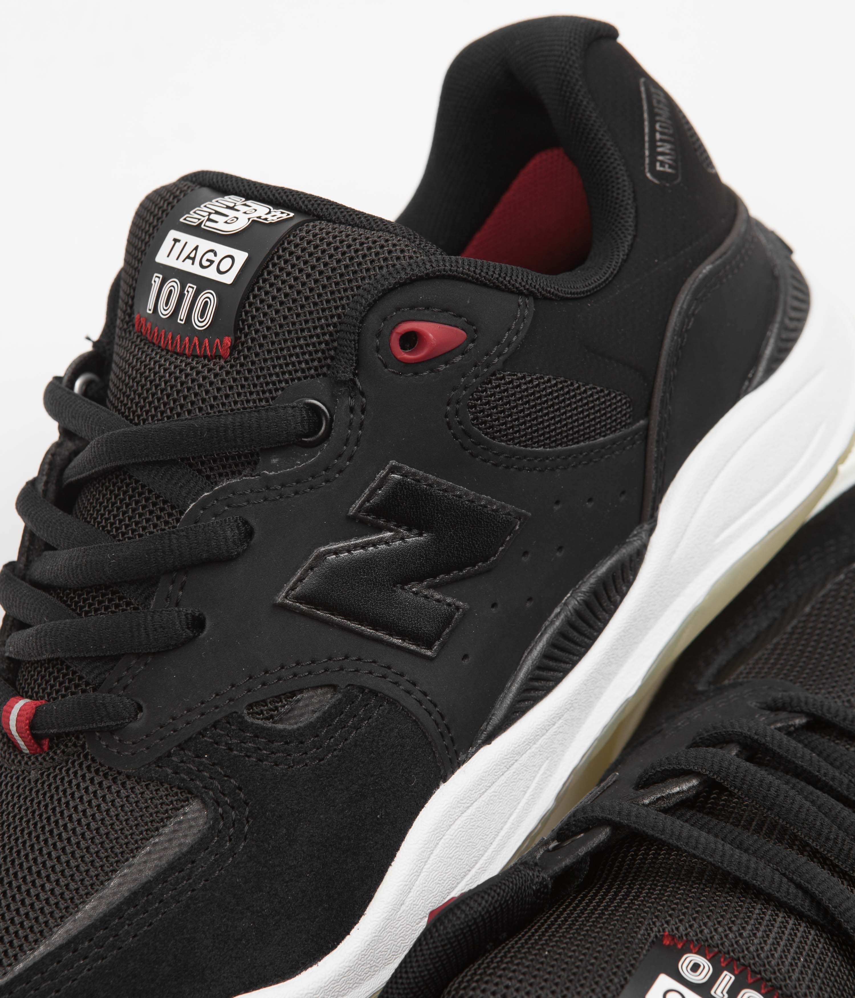 New Balance Numeric 1010 Tiago Lemos Shoes - Black / Black / White - Image 3