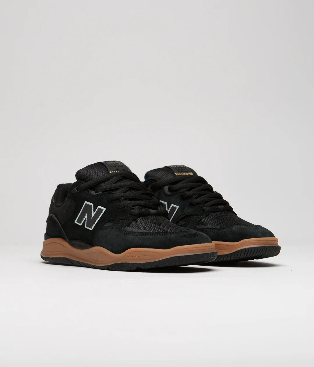 New Balance Numeric 1010 Tiago Lemos Shoes - Black / Gum - Image 2