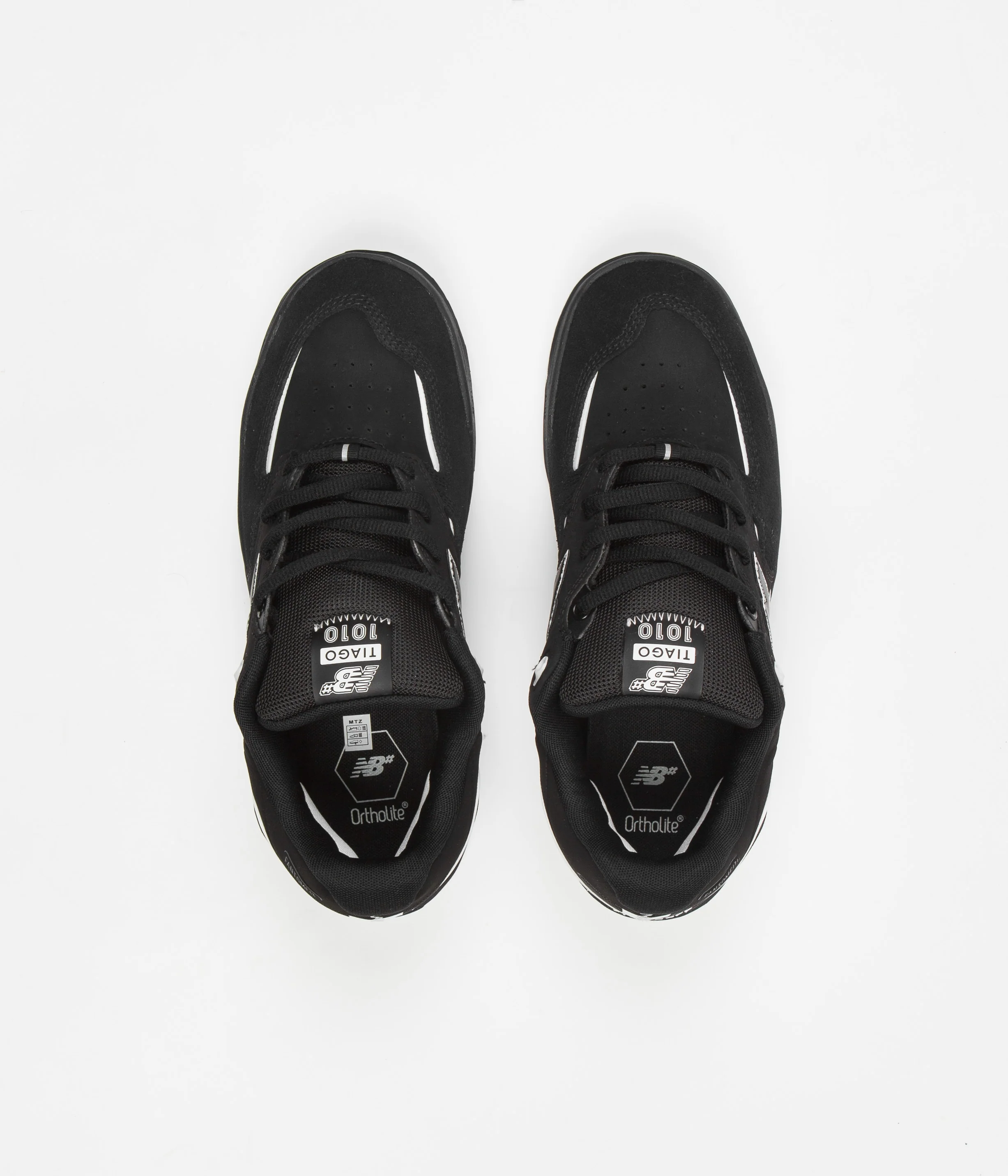 New Balance Numeric 1010 Tiago Lemos Shoes - Black / White - Image 8