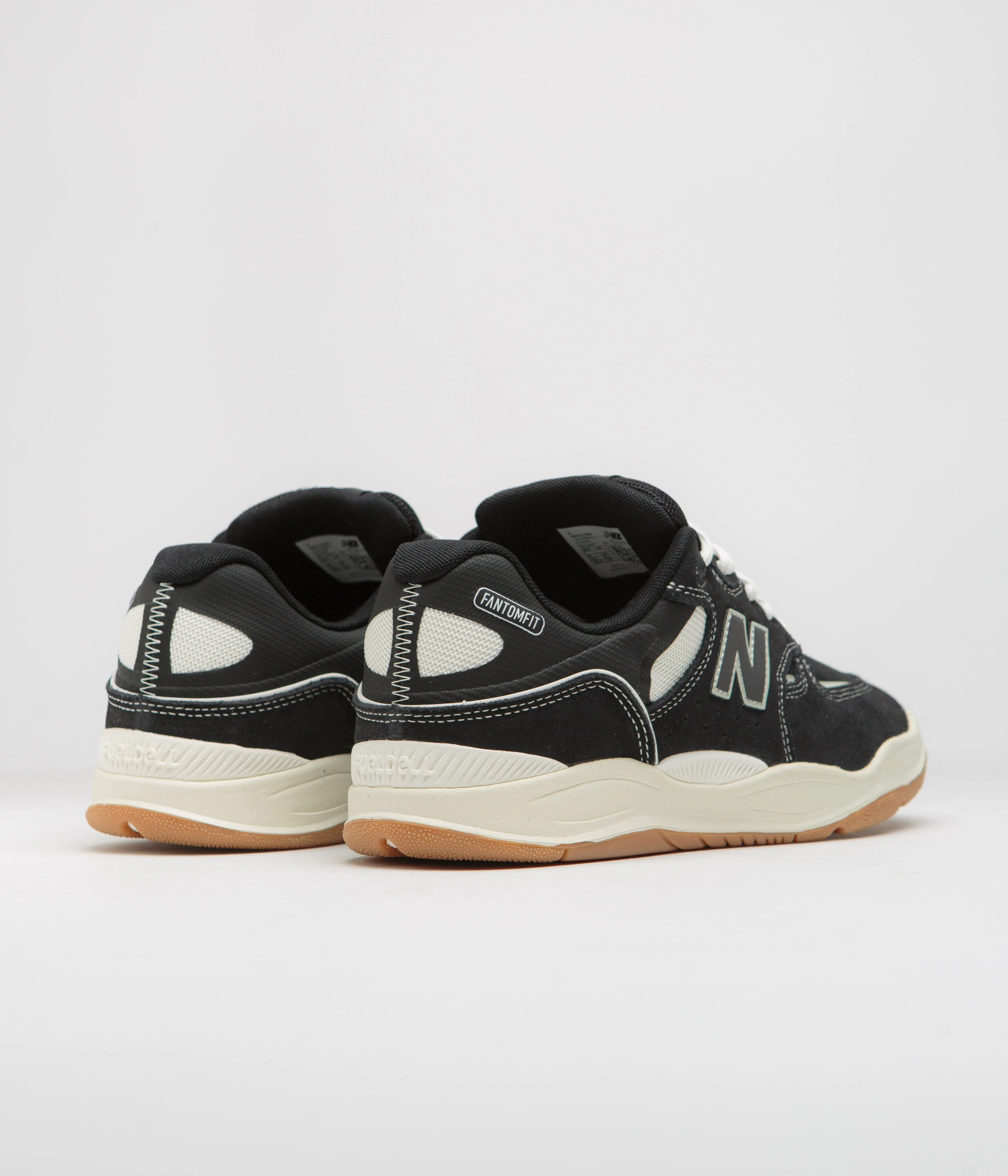 New Balance Numeric 1010 Tiago Lemos Shoes - Black / White / Gum - Image 4