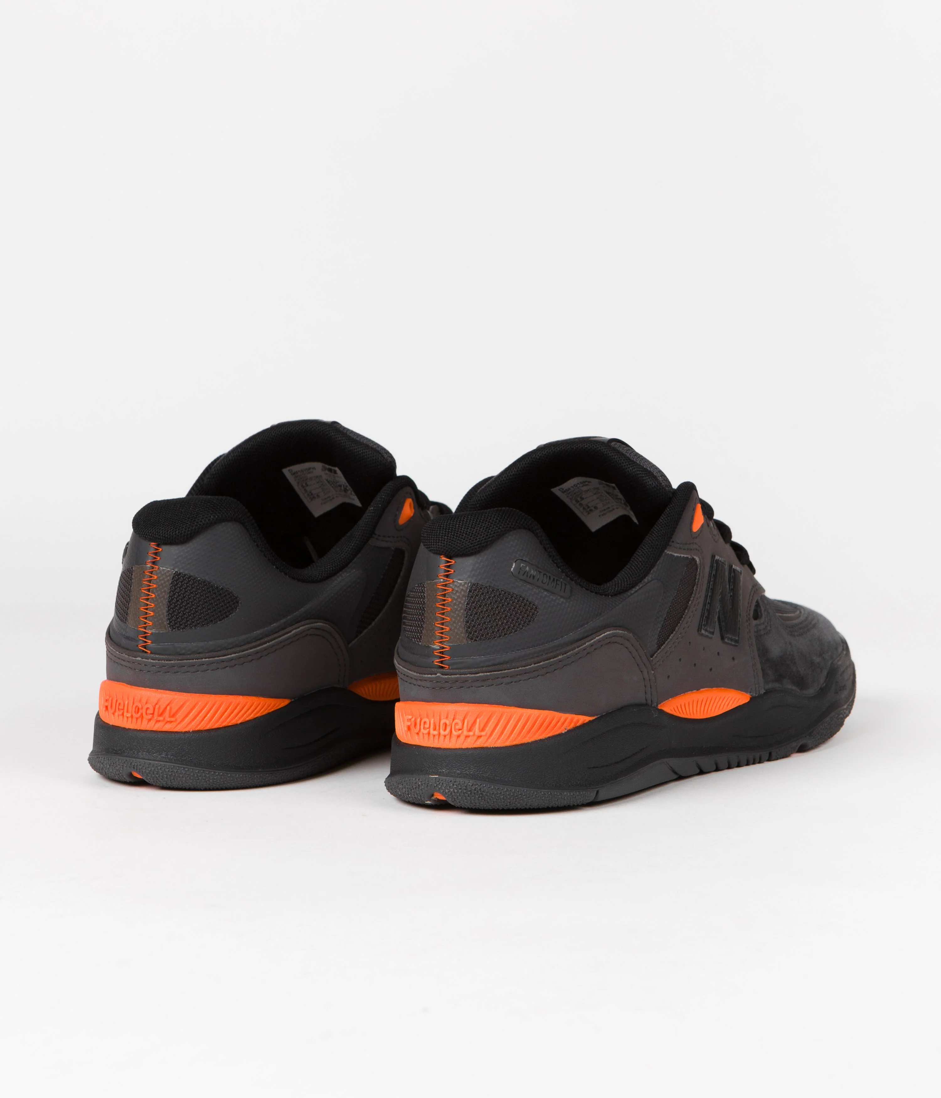New Balance Numeric 1010 Tiago Lemos Shoes - Phantom / Orange - Image 4