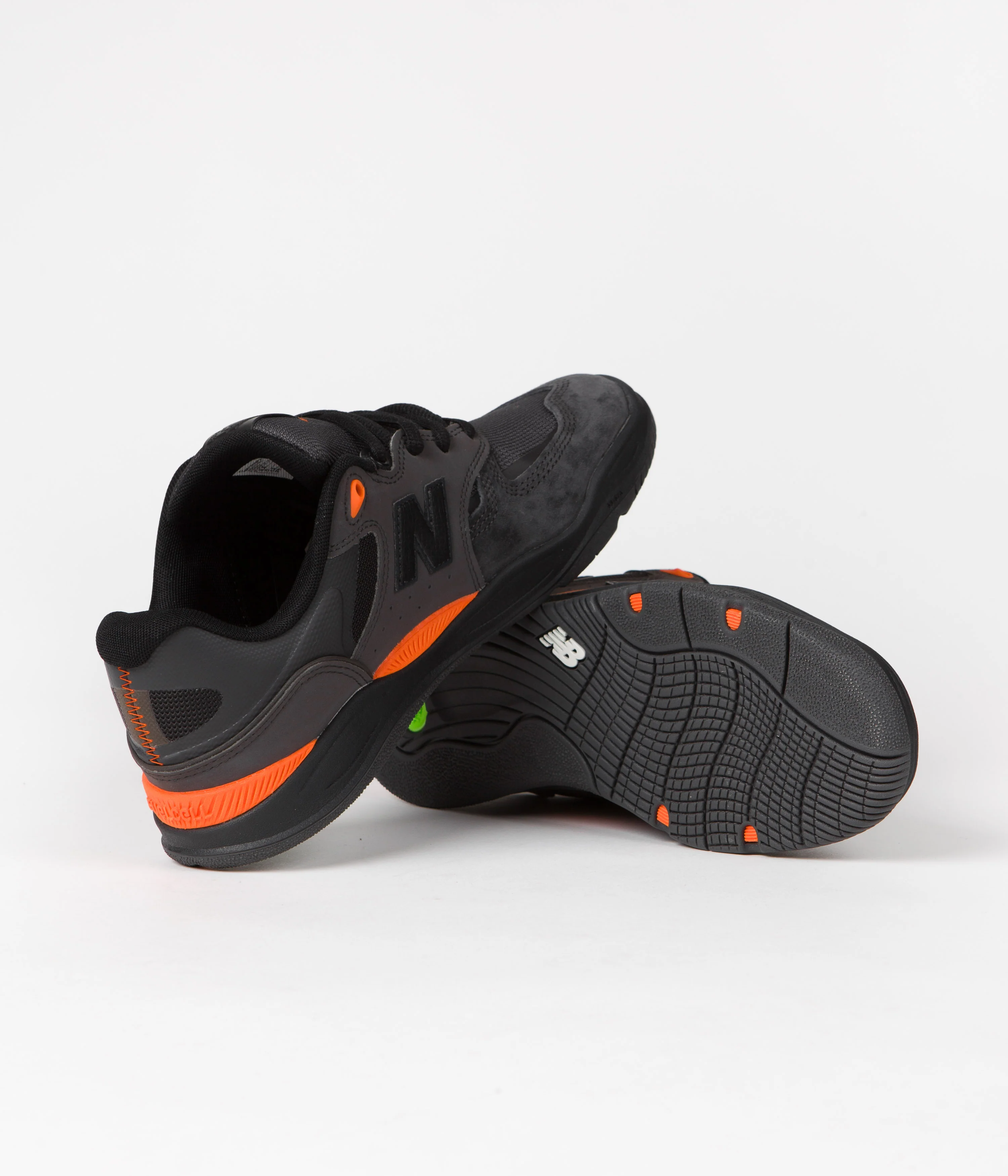 New Balance Numeric 1010 Tiago Lemos Shoes - Phantom / Orange - Image 5