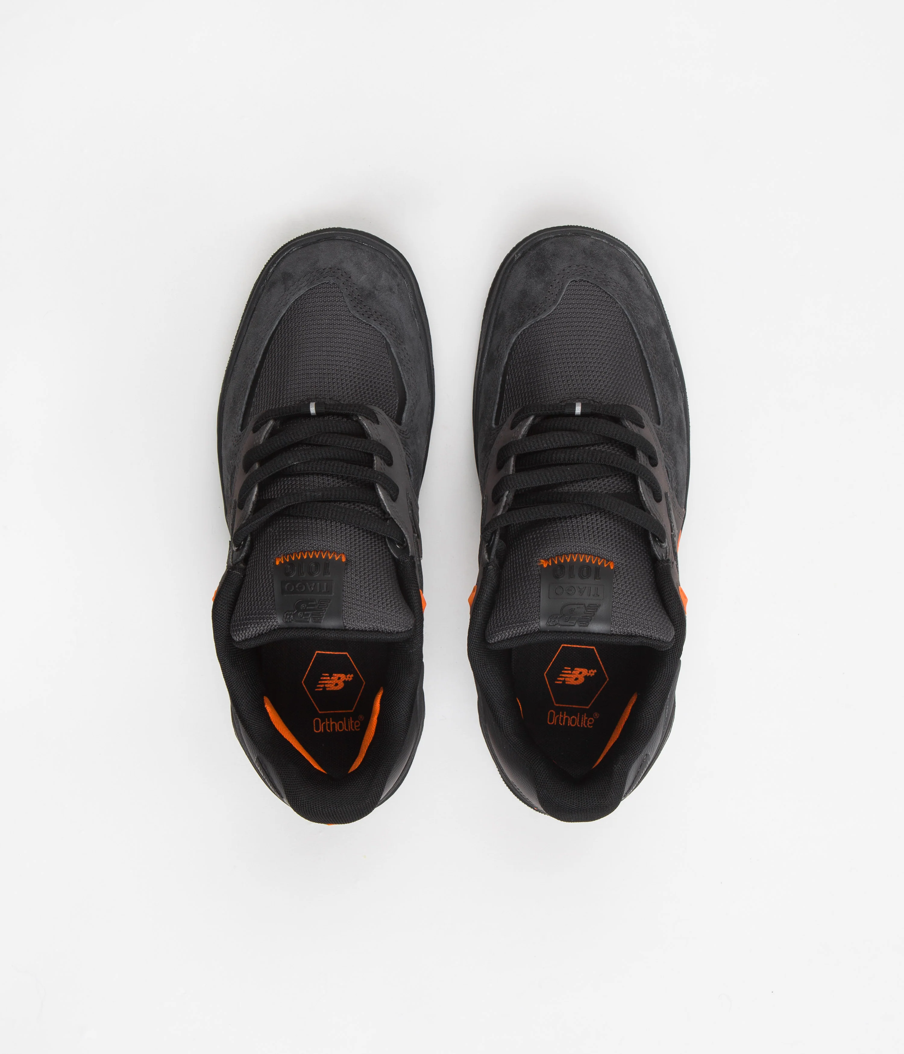 New Balance Numeric 1010 Tiago Lemos Shoes - Phantom / Orange - Image 7
