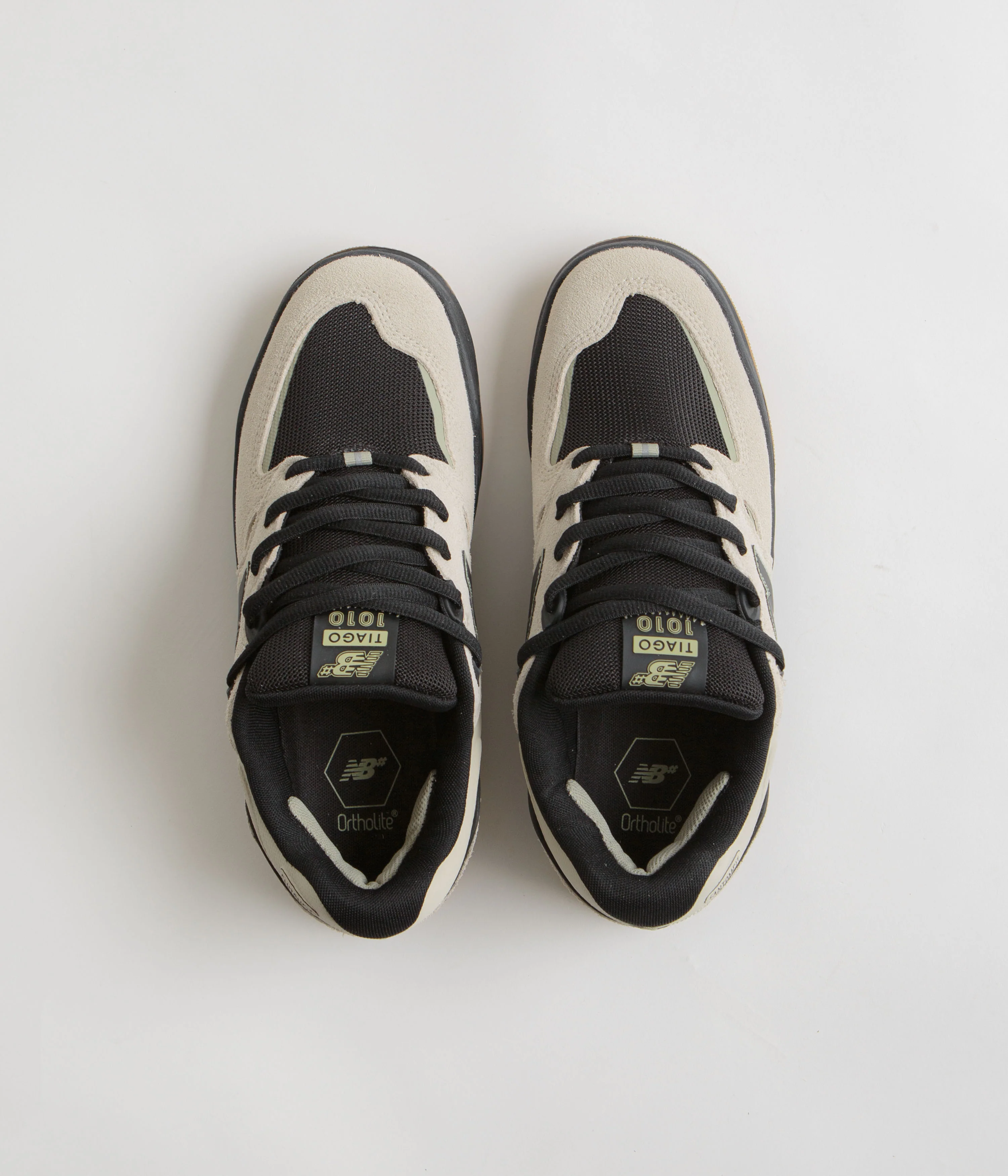 New Balance Numeric 1010 Tiago Lemos Shoes - Sea Salt / Black - Image 7