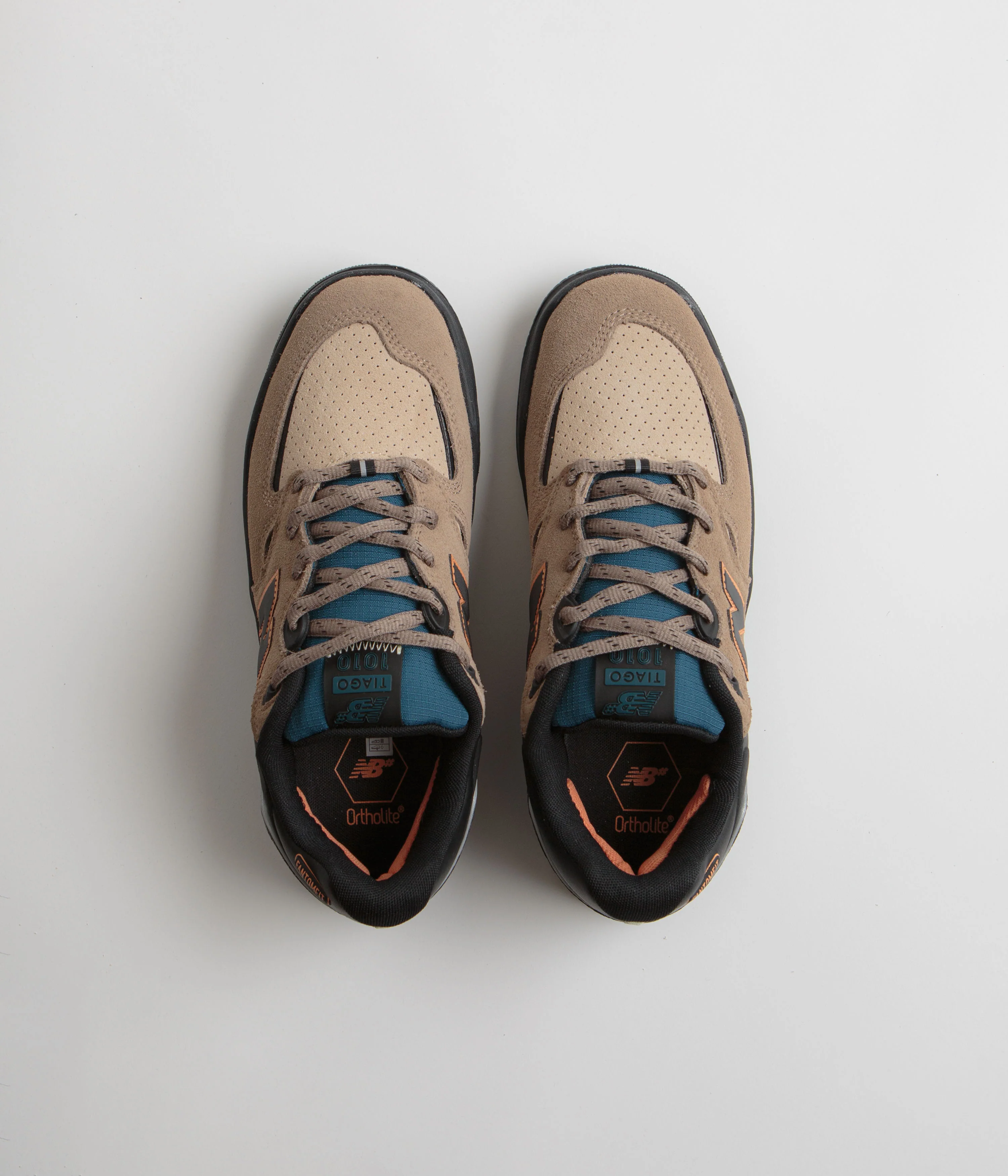 New Balance Numeric 1010 Tiago Lemos Shoes - Tan / Black - Image 7