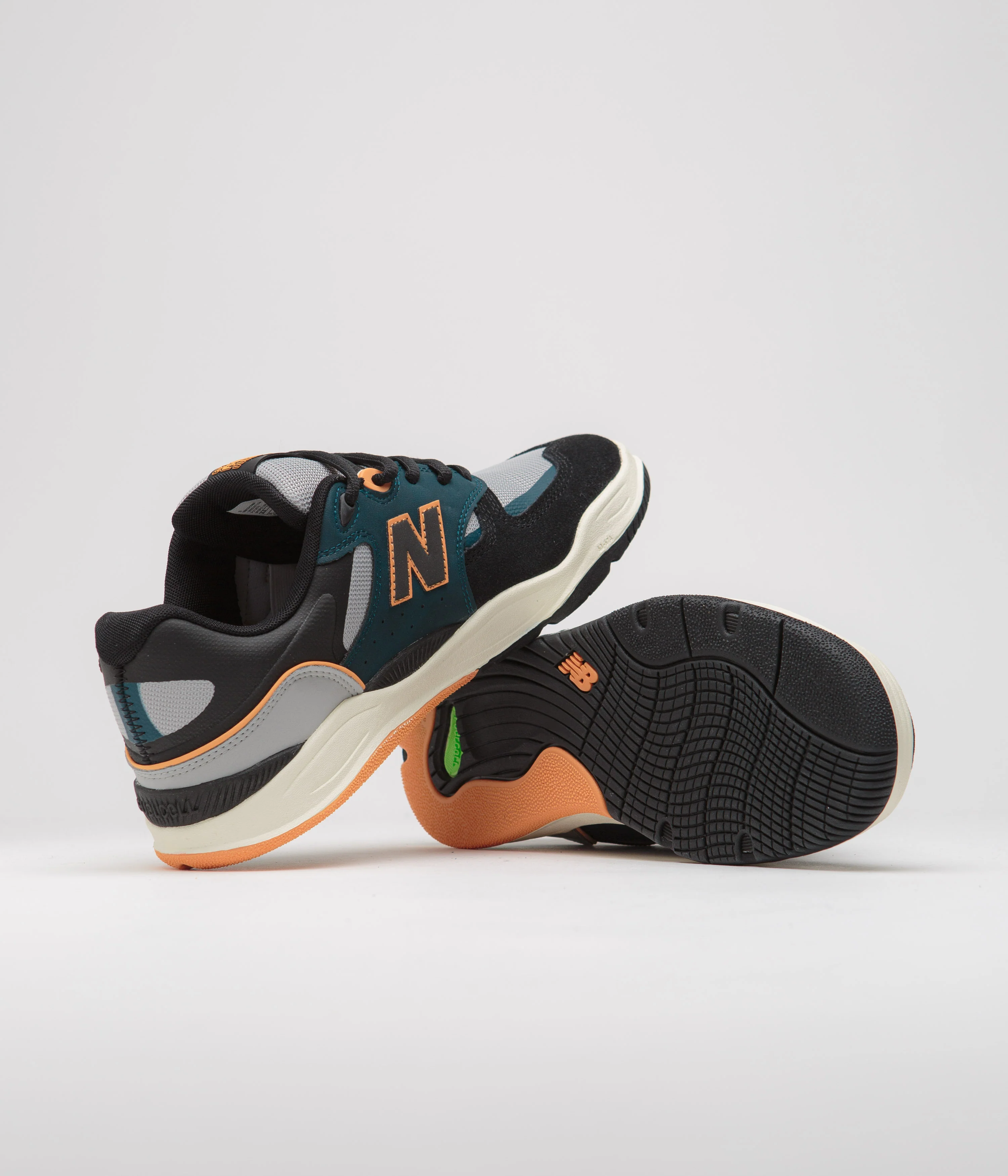 New Balance Numeric 1010 Tiago Lemos Shoes - Teal / Black - Image 5