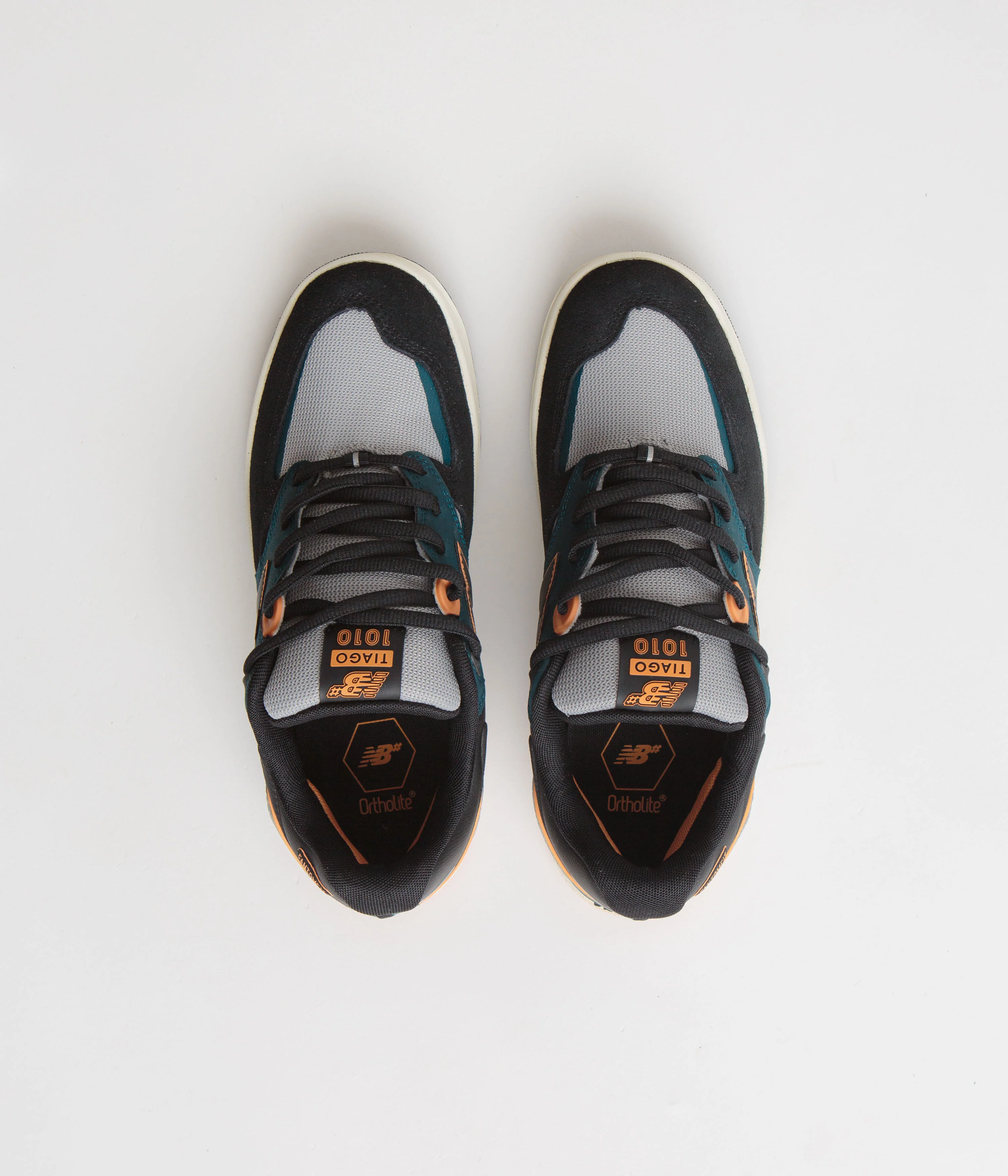 New Balance Numeric 1010 Tiago Lemos Shoes - Teal / Black - Image 7