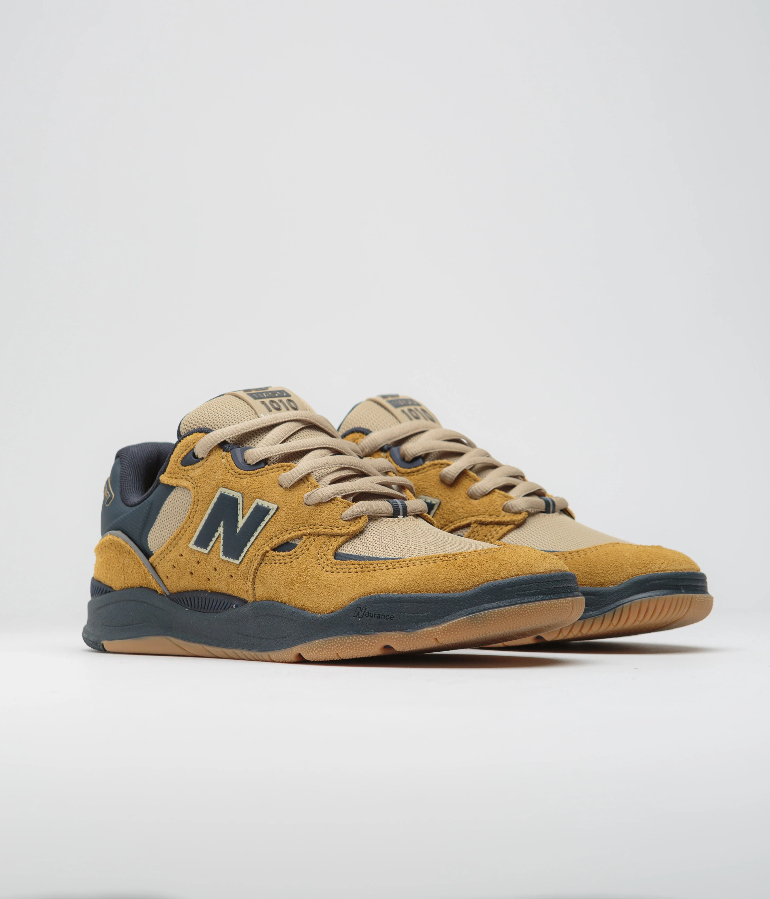 New Balance Numeric 1010 Tiago Lemos Shoes - Wheat / Navy - Image 2