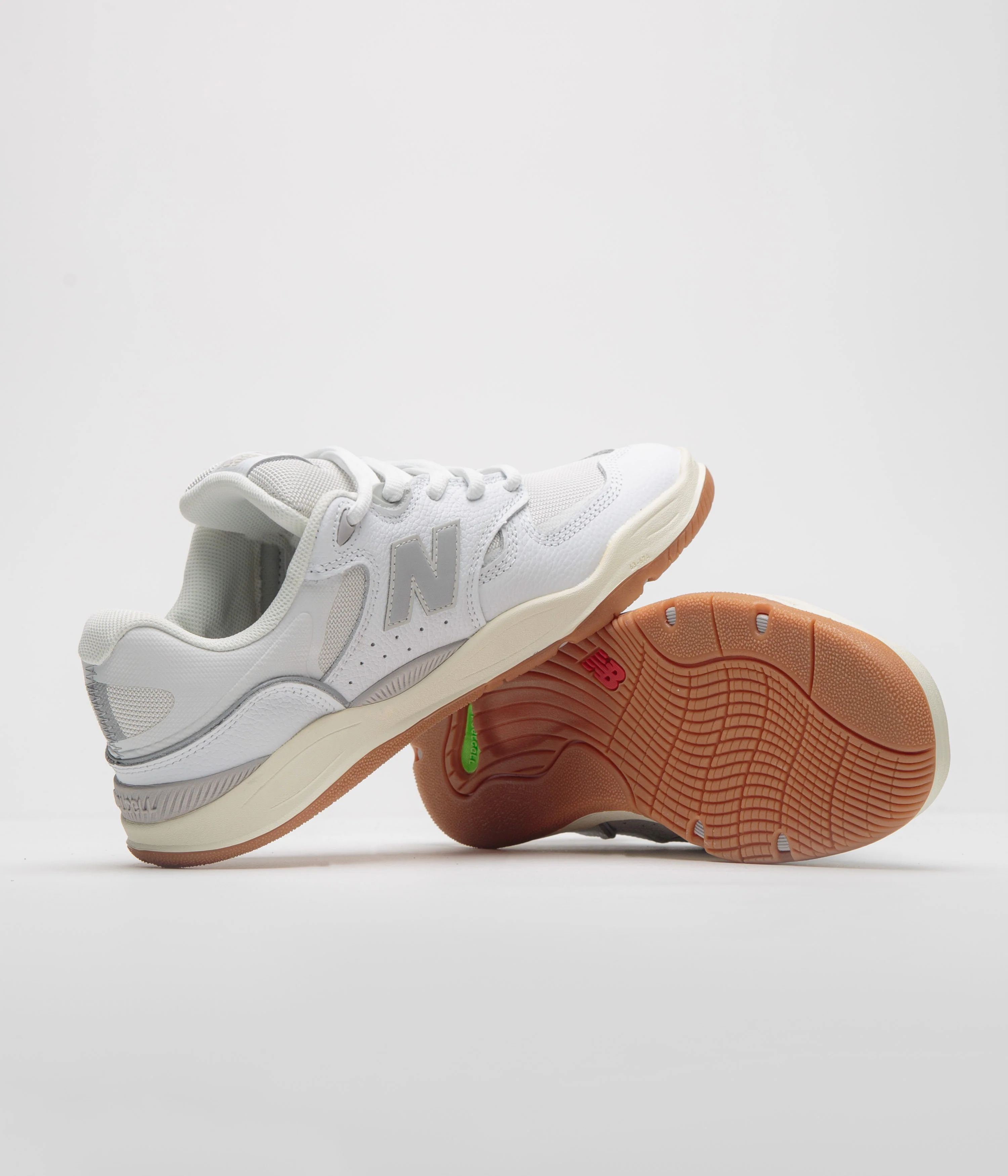 New Balance Numeric 1010 Tiago Lemos Shoes - White / White - Image 5
