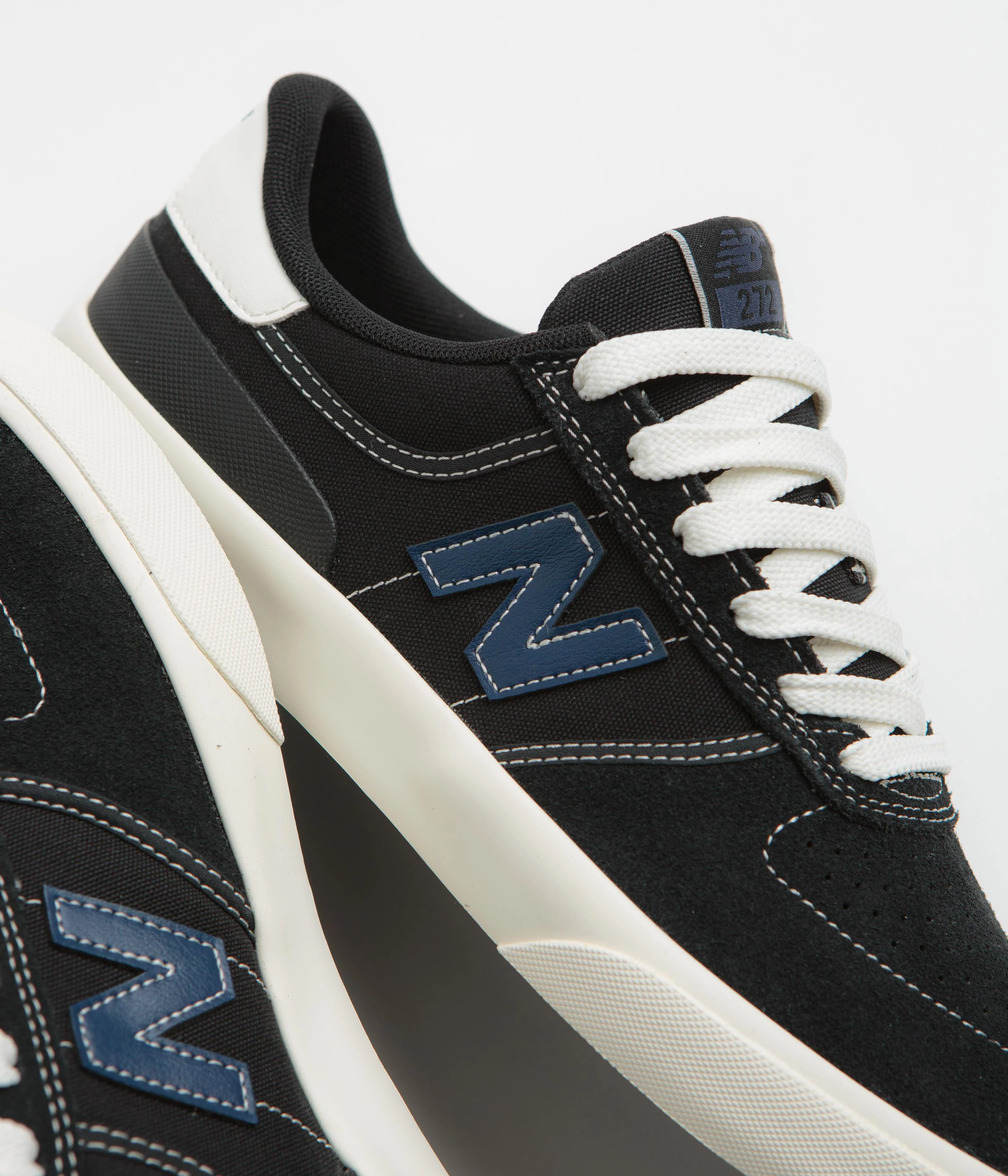 New Balance Numeric 272 Shoes - Black / Navy - Image 3