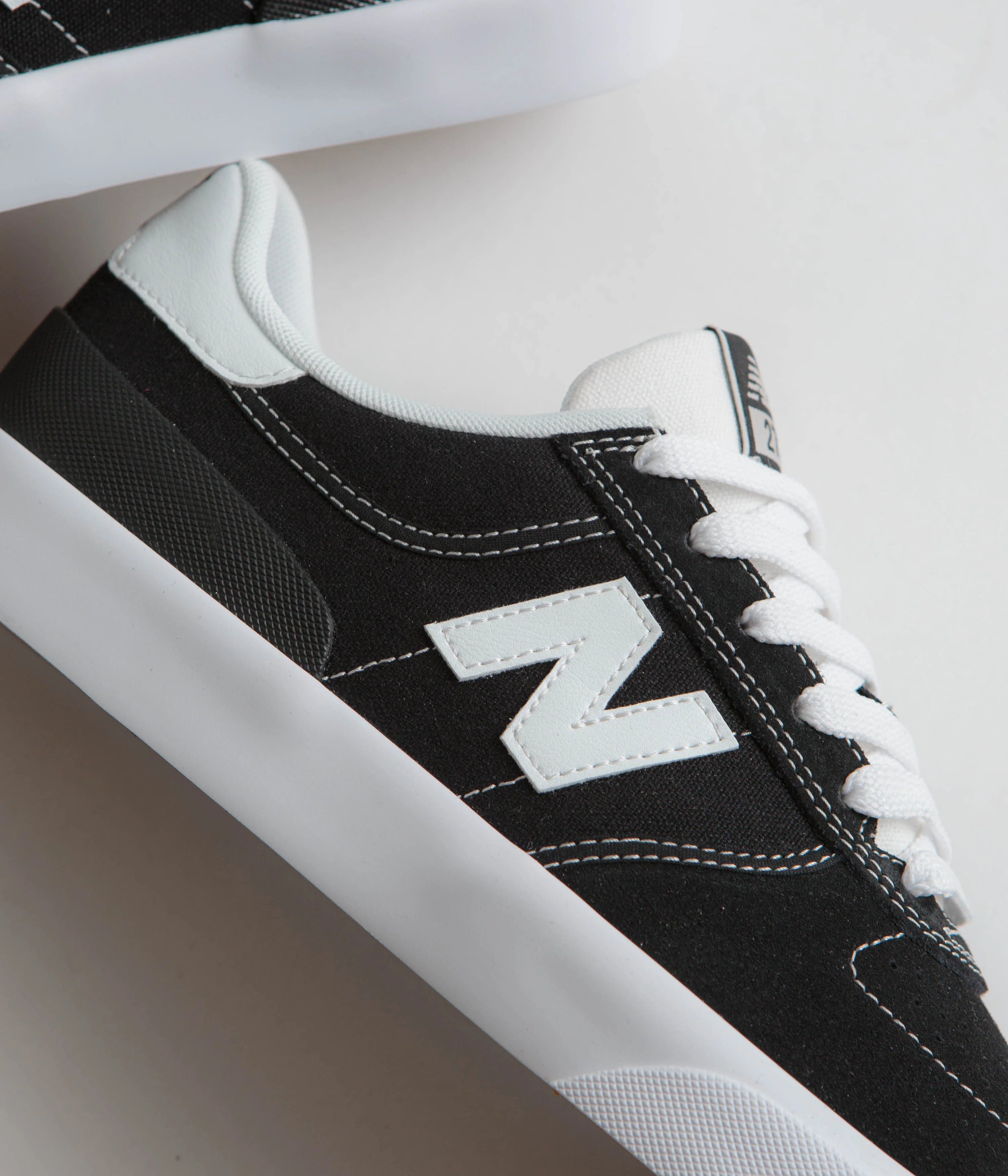 New Balance Numeric 272 Shoes - Black / White - Image 3
