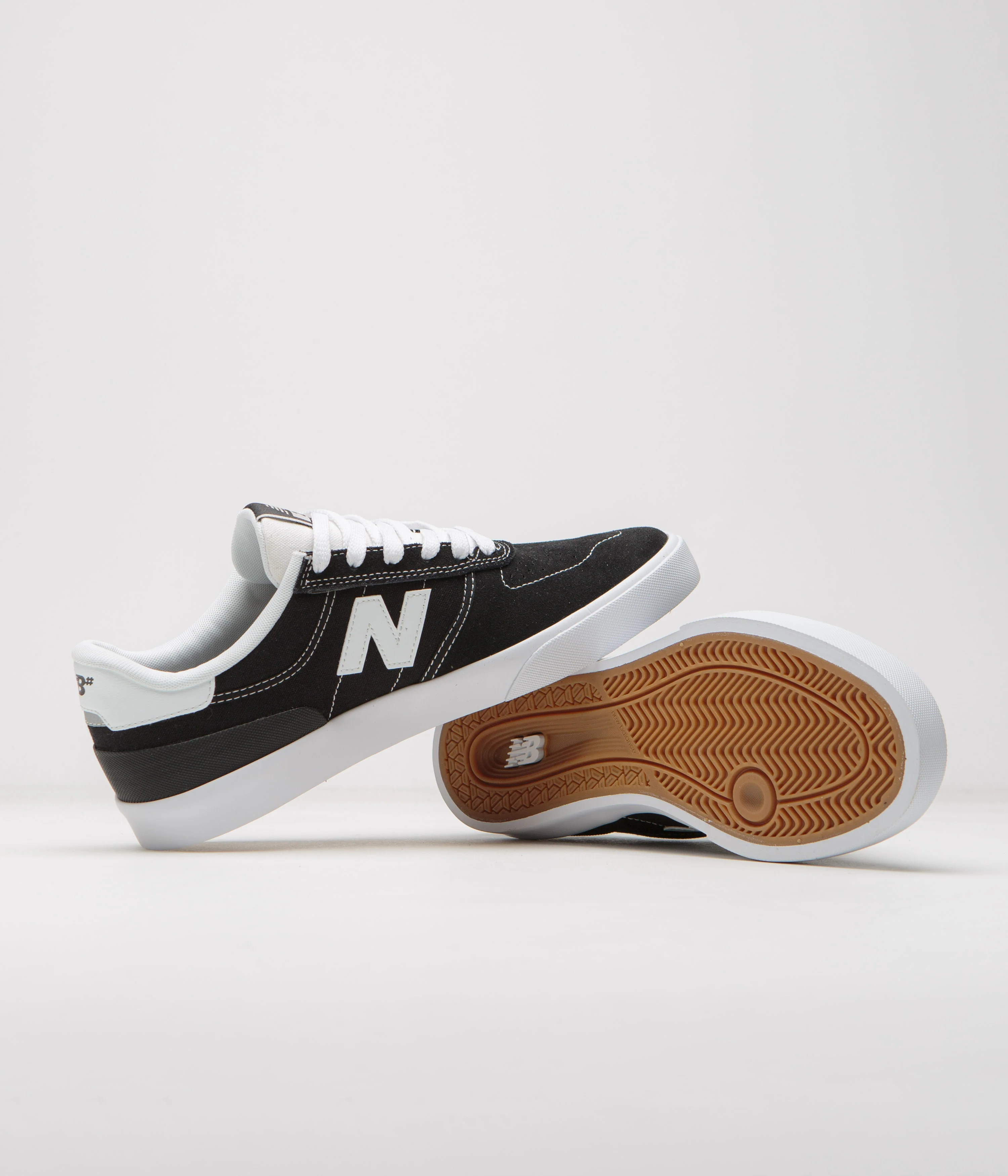 New Balance Numeric 272 Shoes - Black / White - Image 5