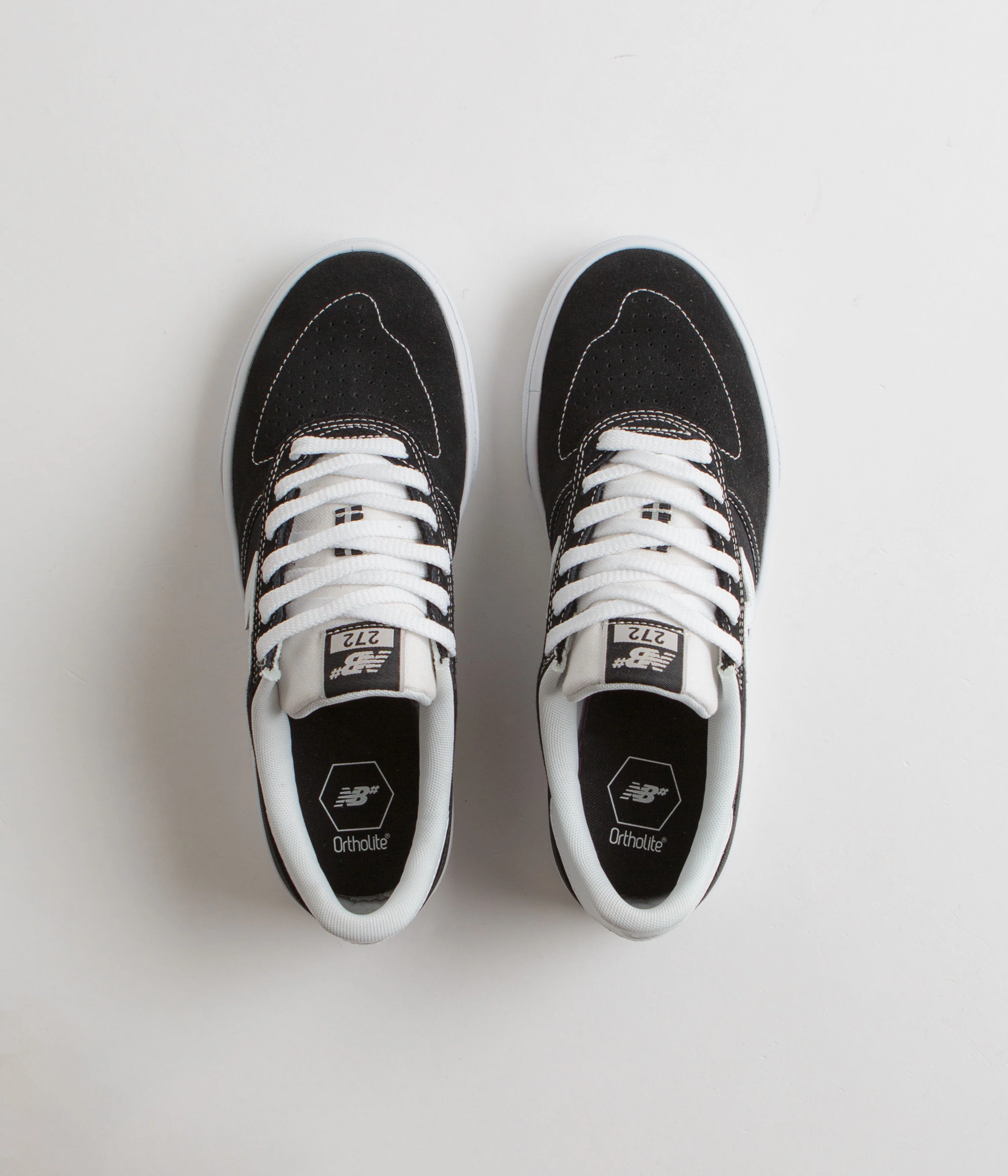 New Balance Numeric 272 Shoes - Black / White - Image 7