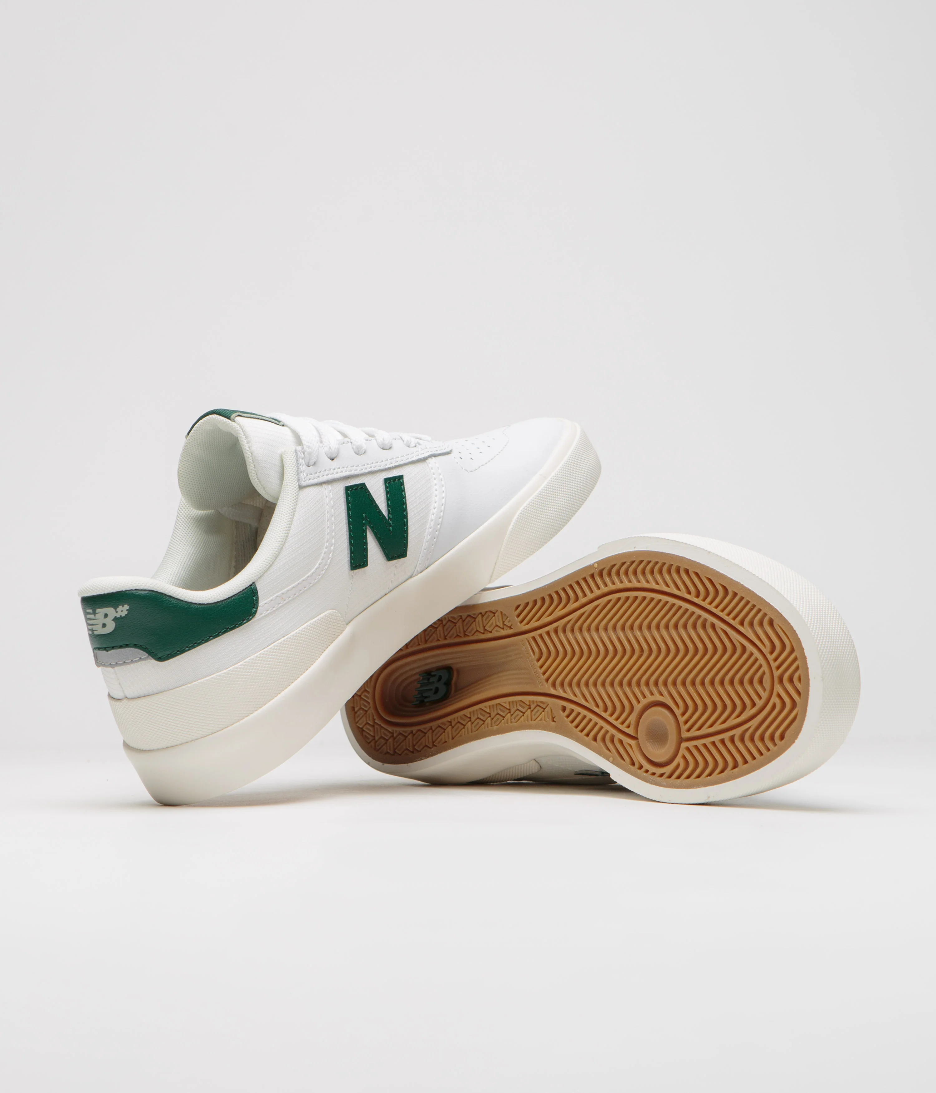 New Balance Numeric 272 Shoes - White / Green - Image 5