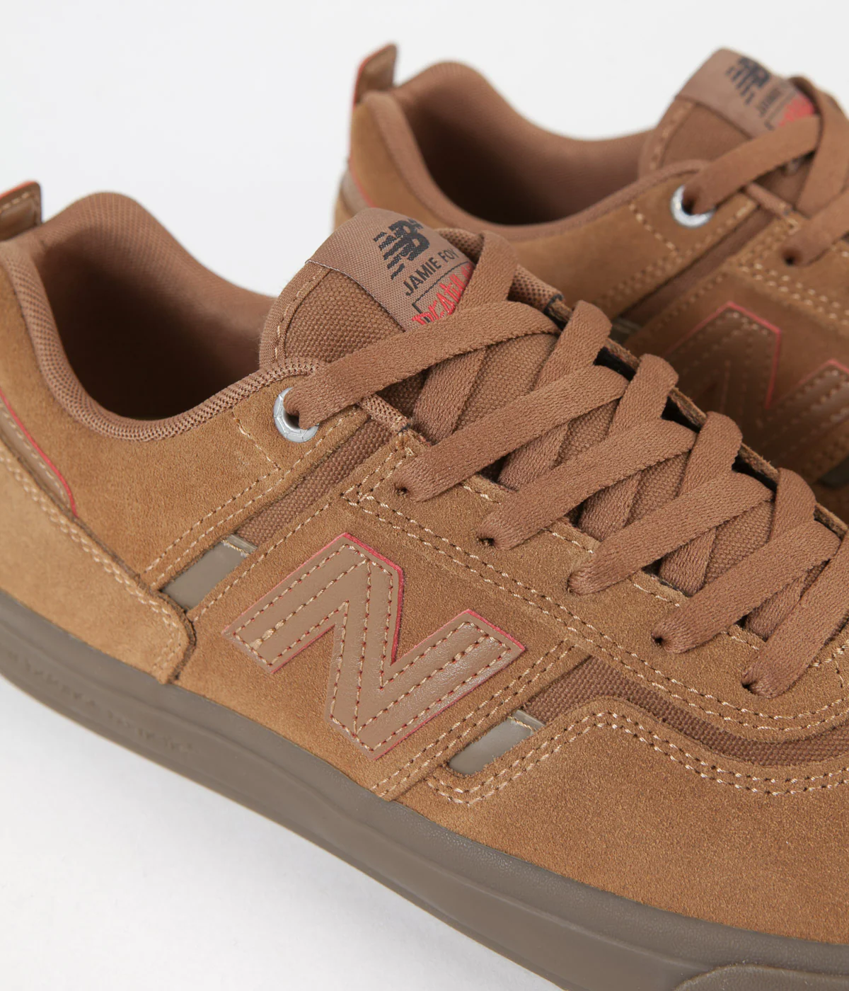 New Balance Numeric 306 Jamie Foy Deathwish Shoes - Brown / Gum - Image 3