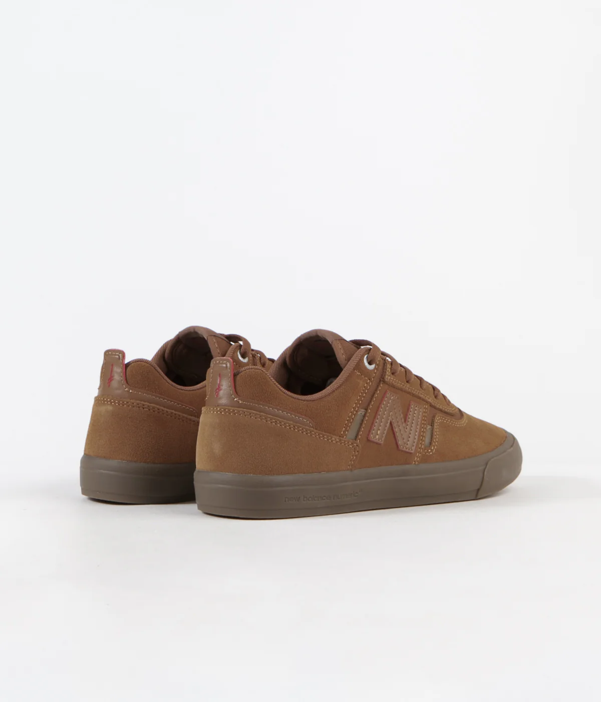 New Balance Numeric 306 Jamie Foy Deathwish Shoes - Brown / Gum - Image 4