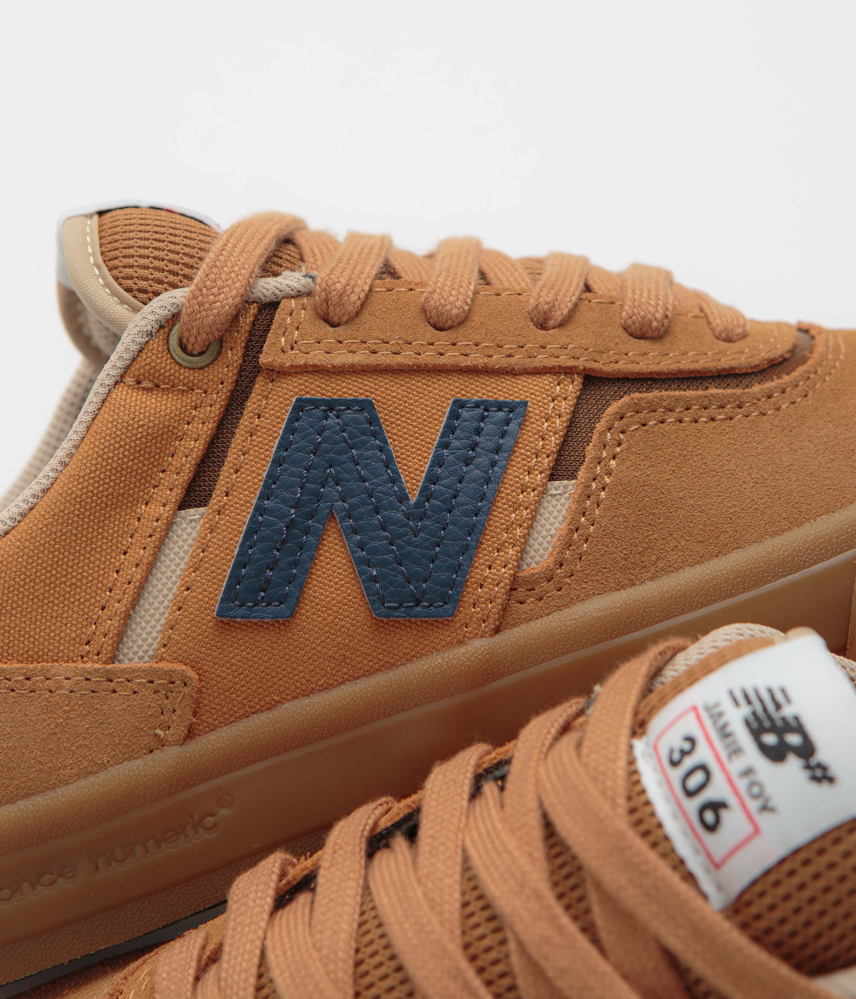 New Balance Numeric 306 Jamie Foy Shoes - Baked Clay - Image 3