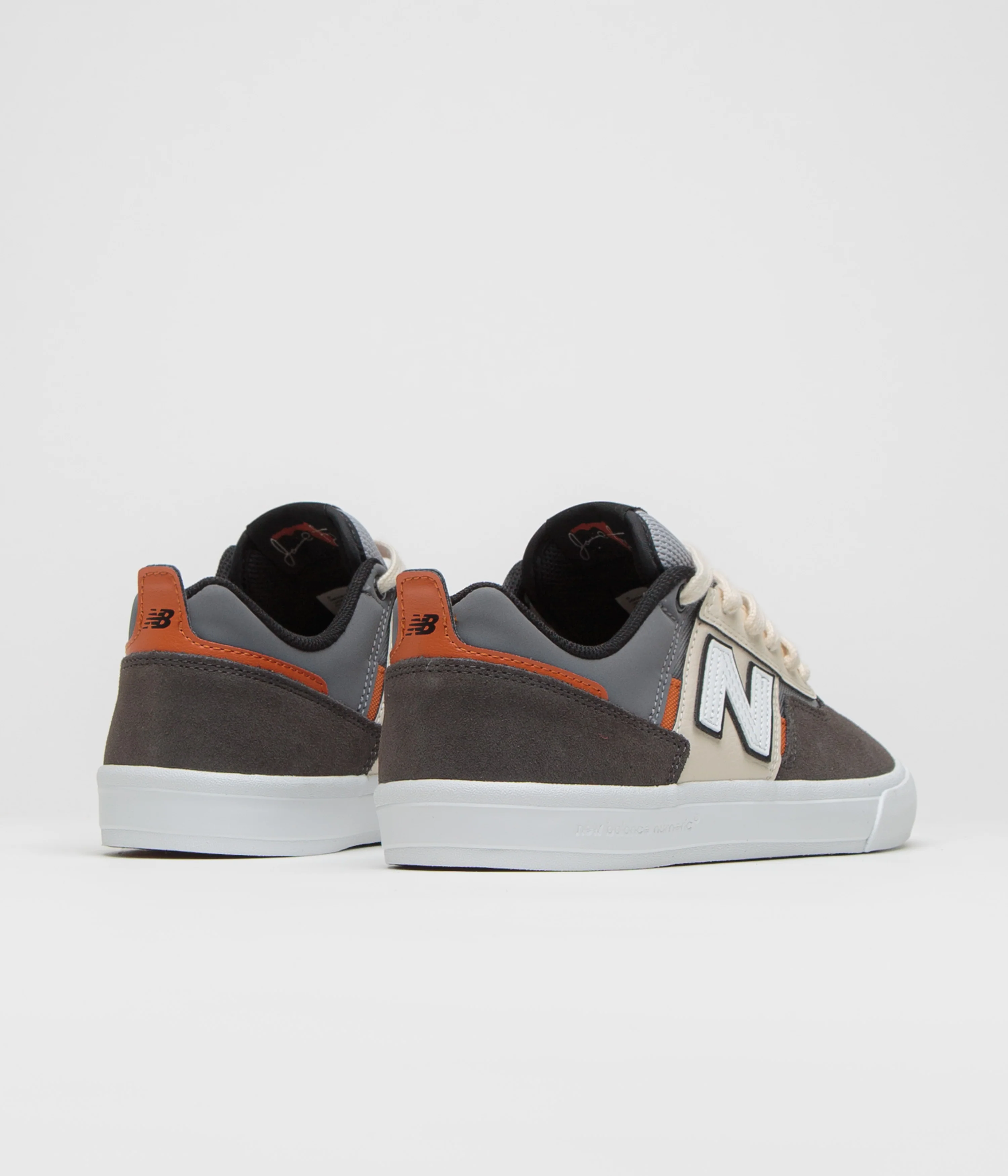 New Balance Numeric 306 Jamie Foy Shoes - Black Cement - Image 4