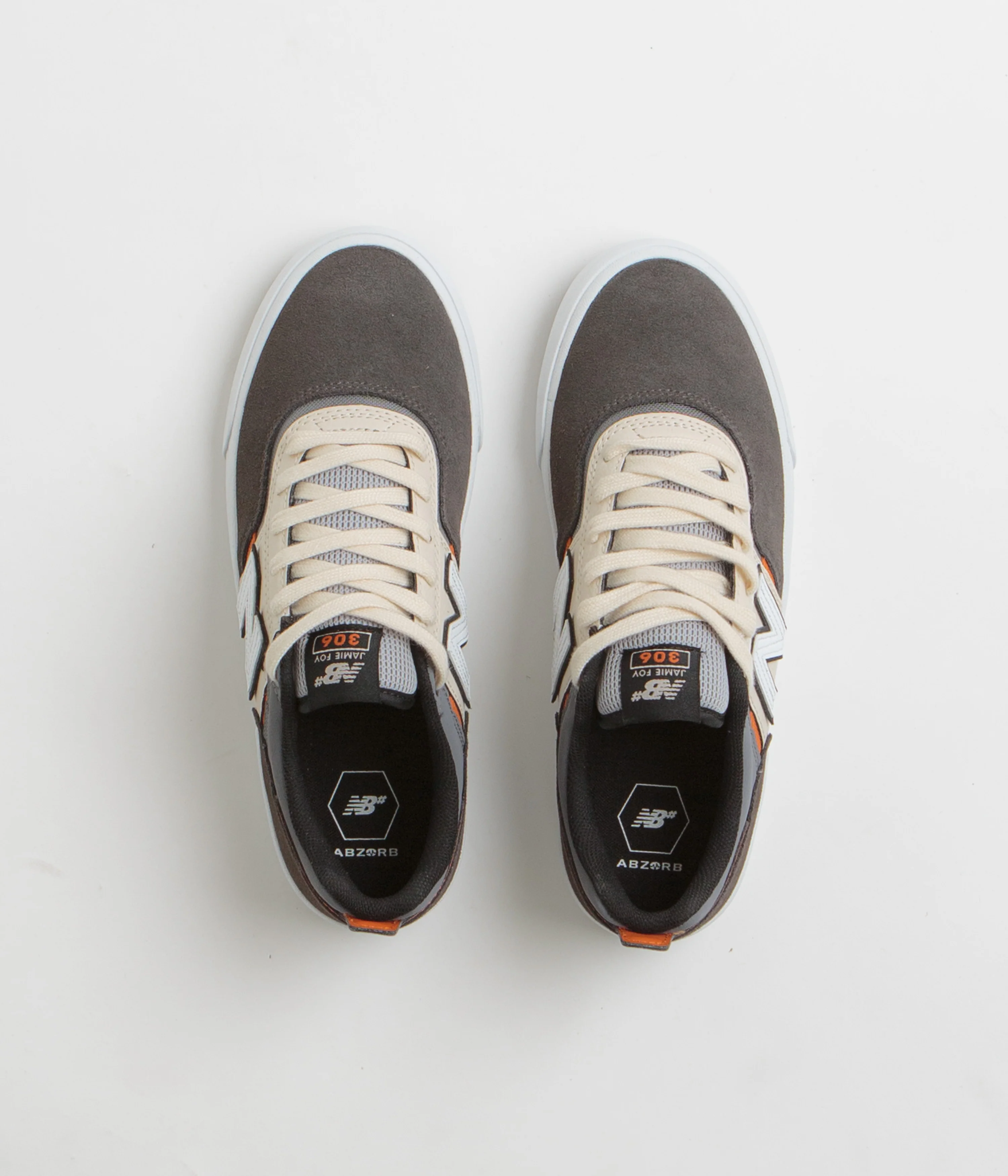 New Balance Numeric 306 Jamie Foy Shoes - Black Cement - Image 7