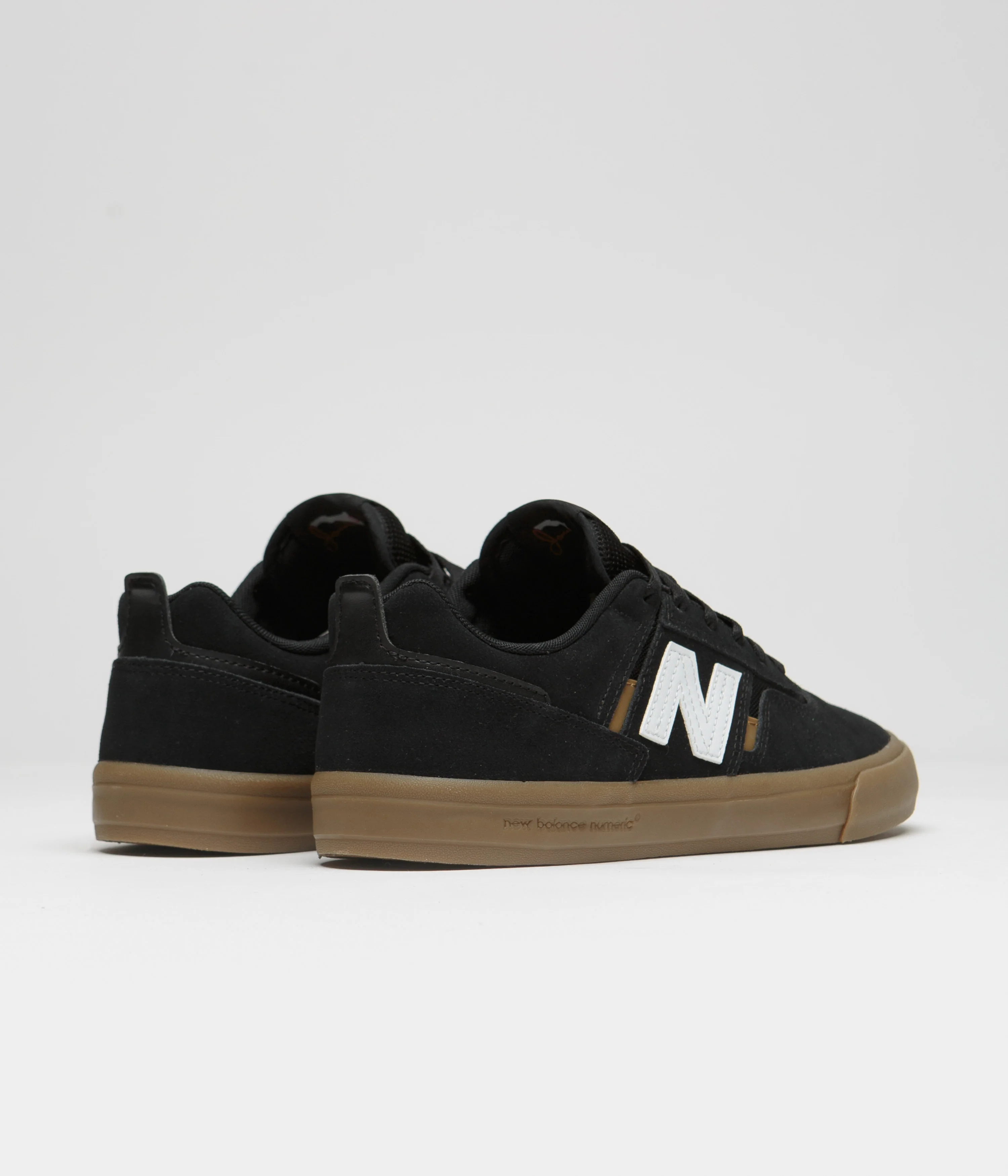 New Balance Numeric 306 Jamie Foy Shoes - Black / Gum - Image 5