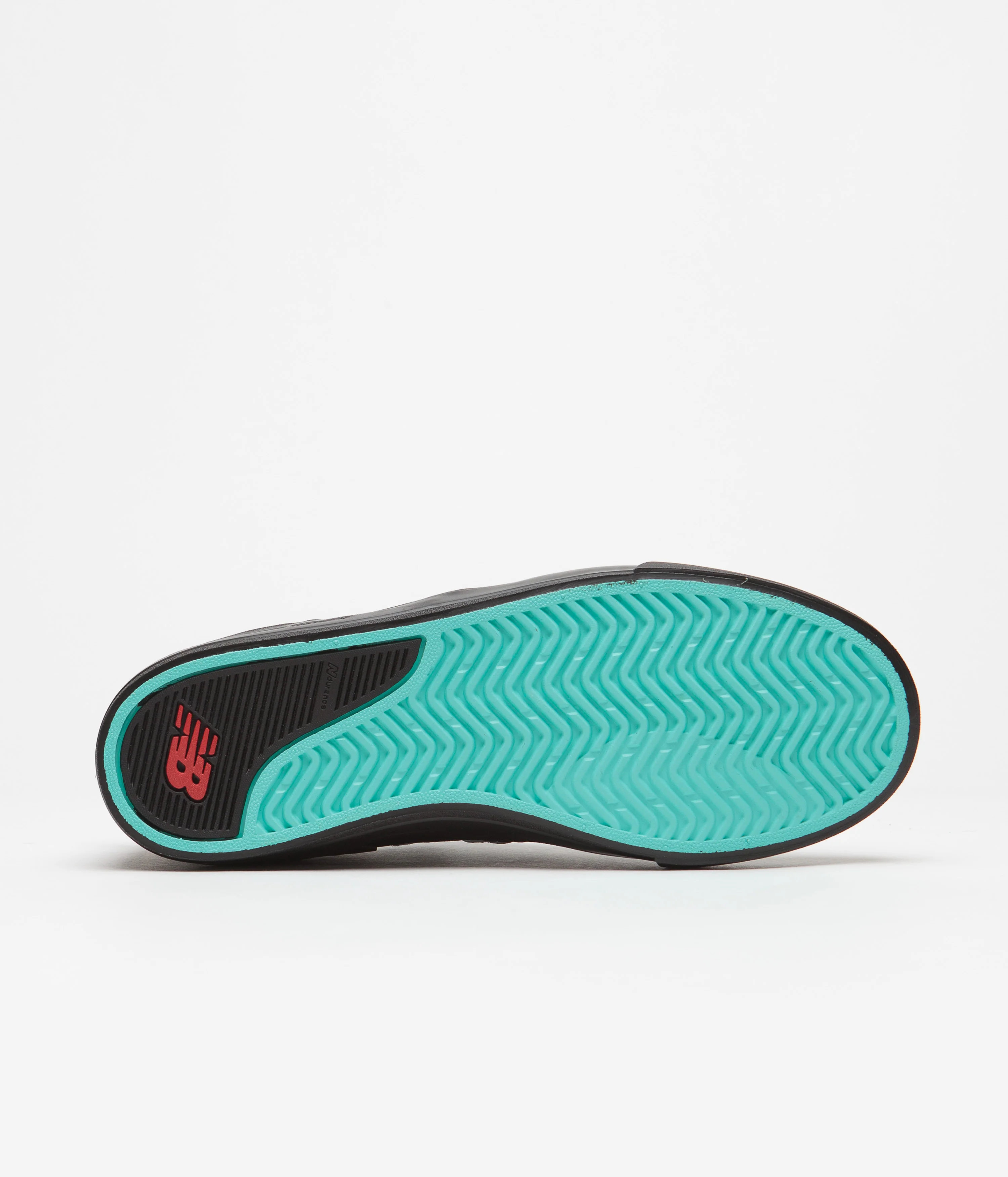 New Balance Numeric 306 Jamie Foy Shoes - Black / Red / Black - Image 6