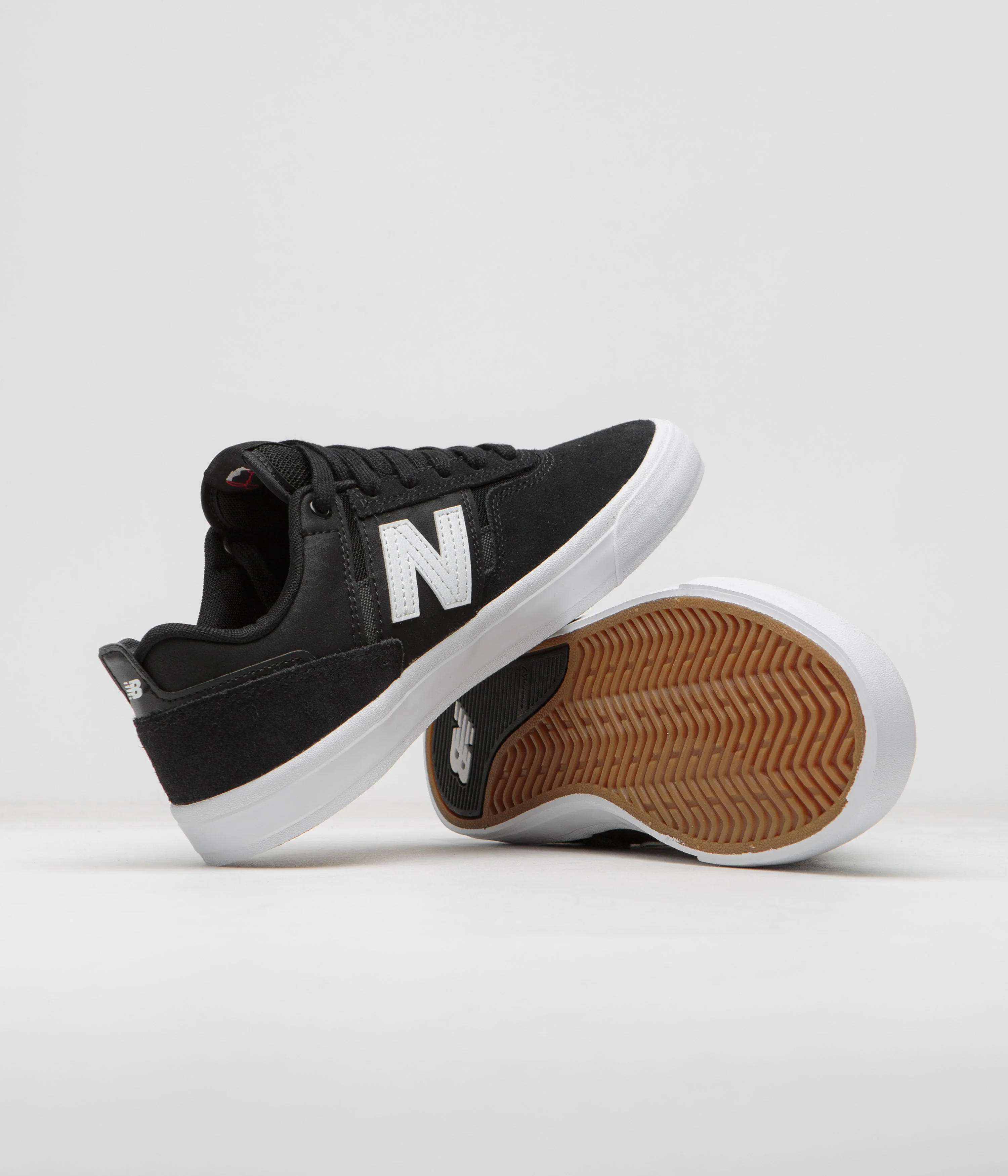 New Balance Numeric 306 Jamie Foy Shoes - Black / White / Black - Image 5