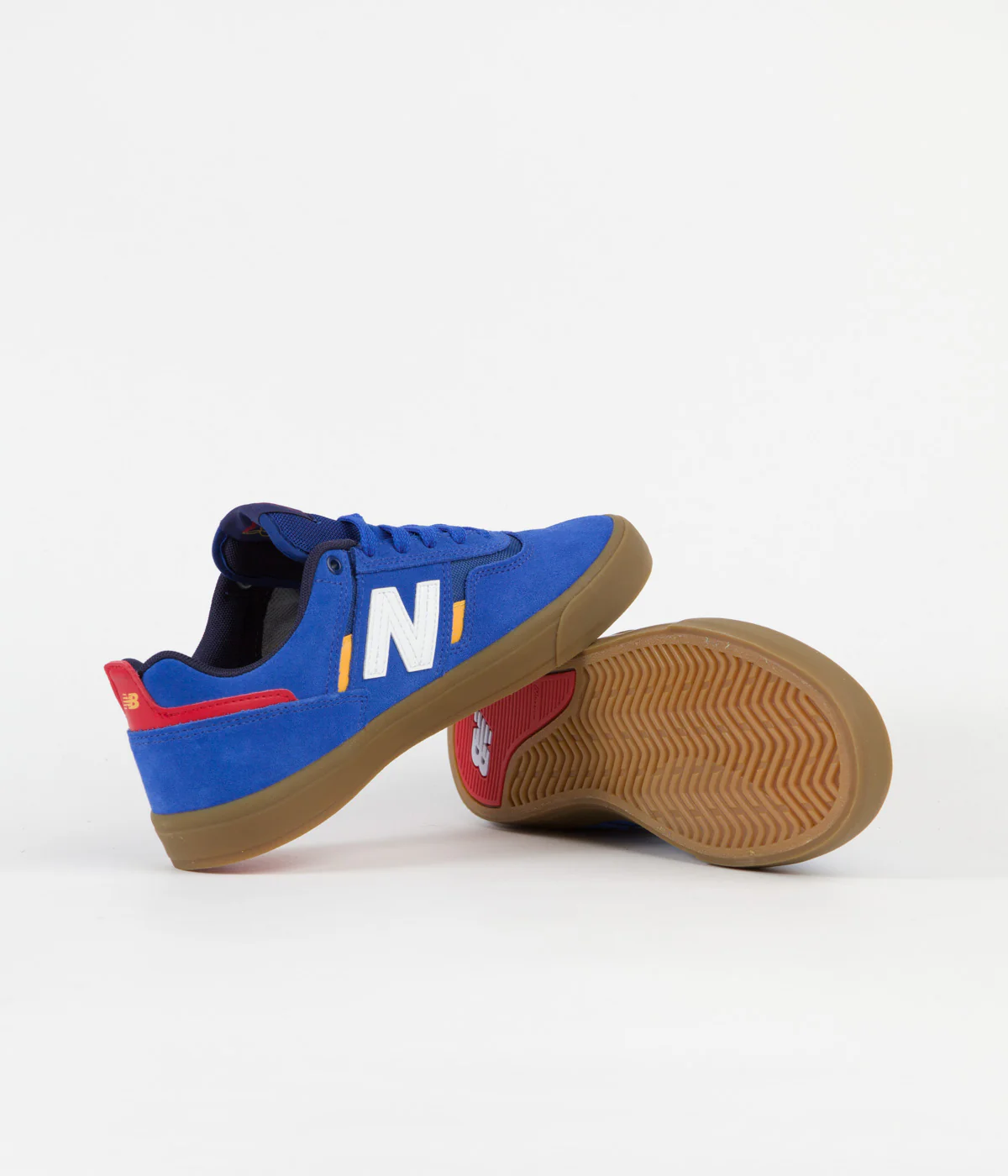 New Balance Numeric 306 Jamie Foy Shoes - Blue / Yellow - Image 5