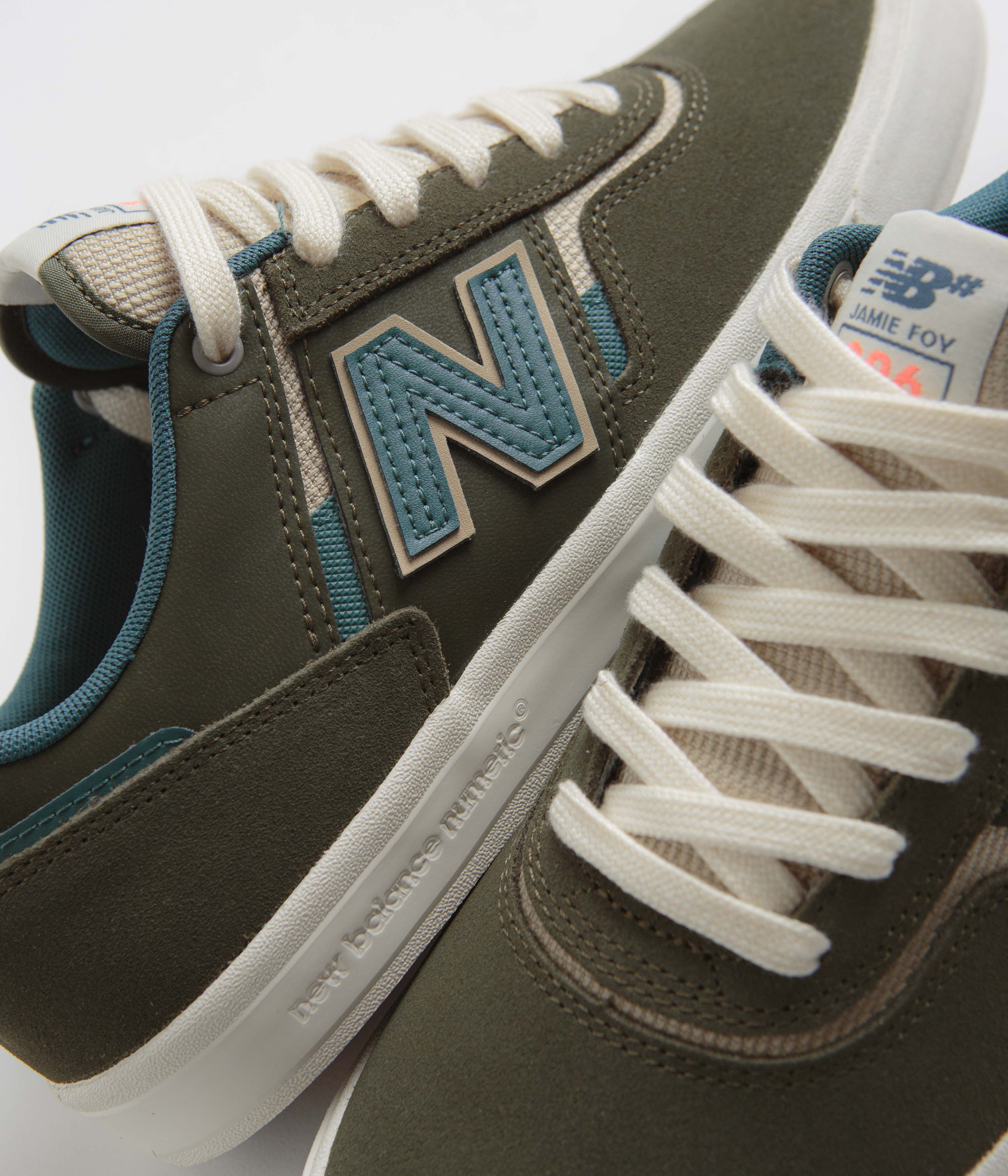New Balance Numeric 306 Jamie Foy Shoes - Dark Camo - Image 3