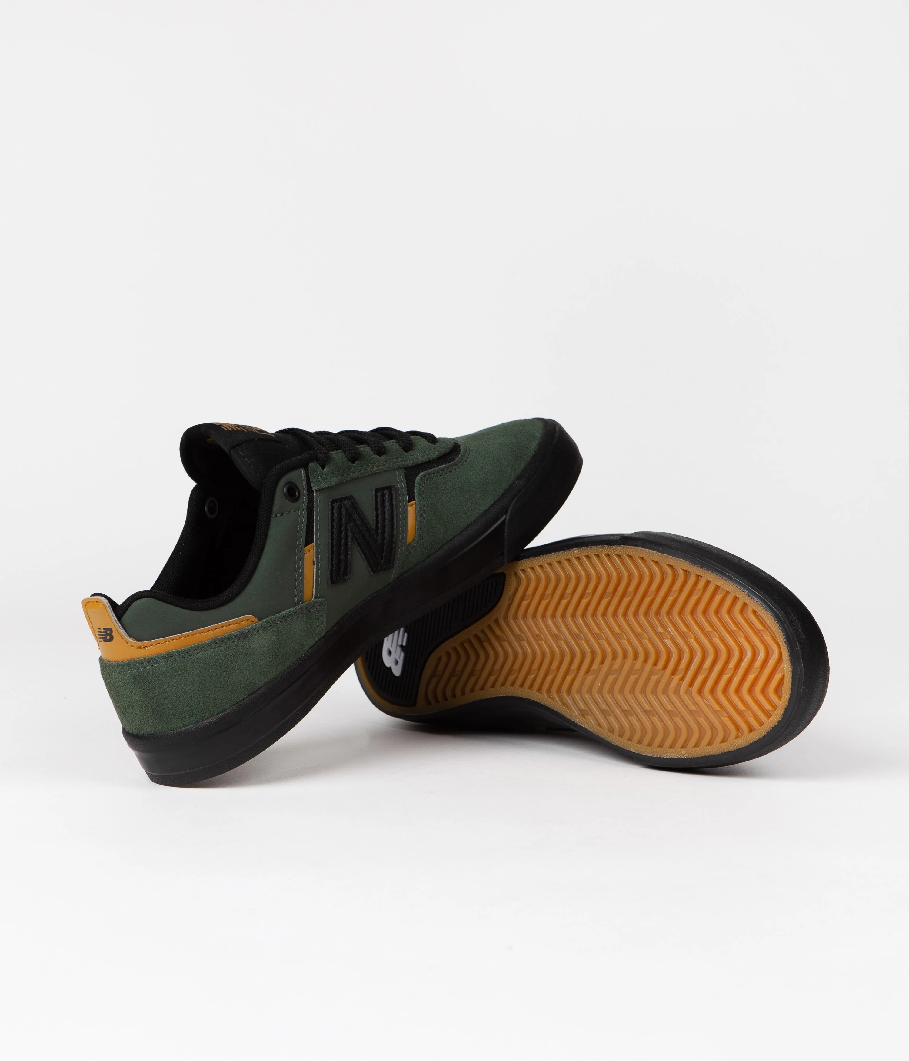 New Balance Numeric 306 Jamie Foy Shoes - Forest / Black - Image 5