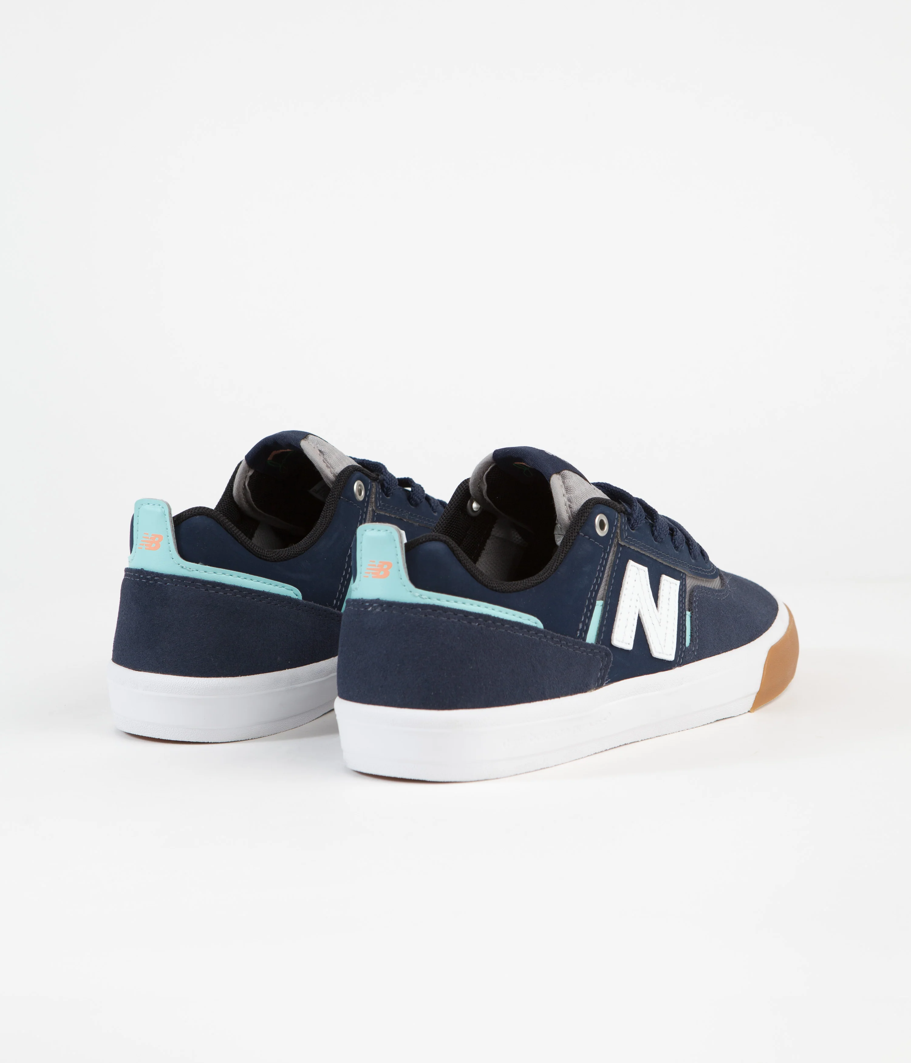 New Balance Numeric 306 Jamie Foy Shoes - Navy / White / Gum - Image 5