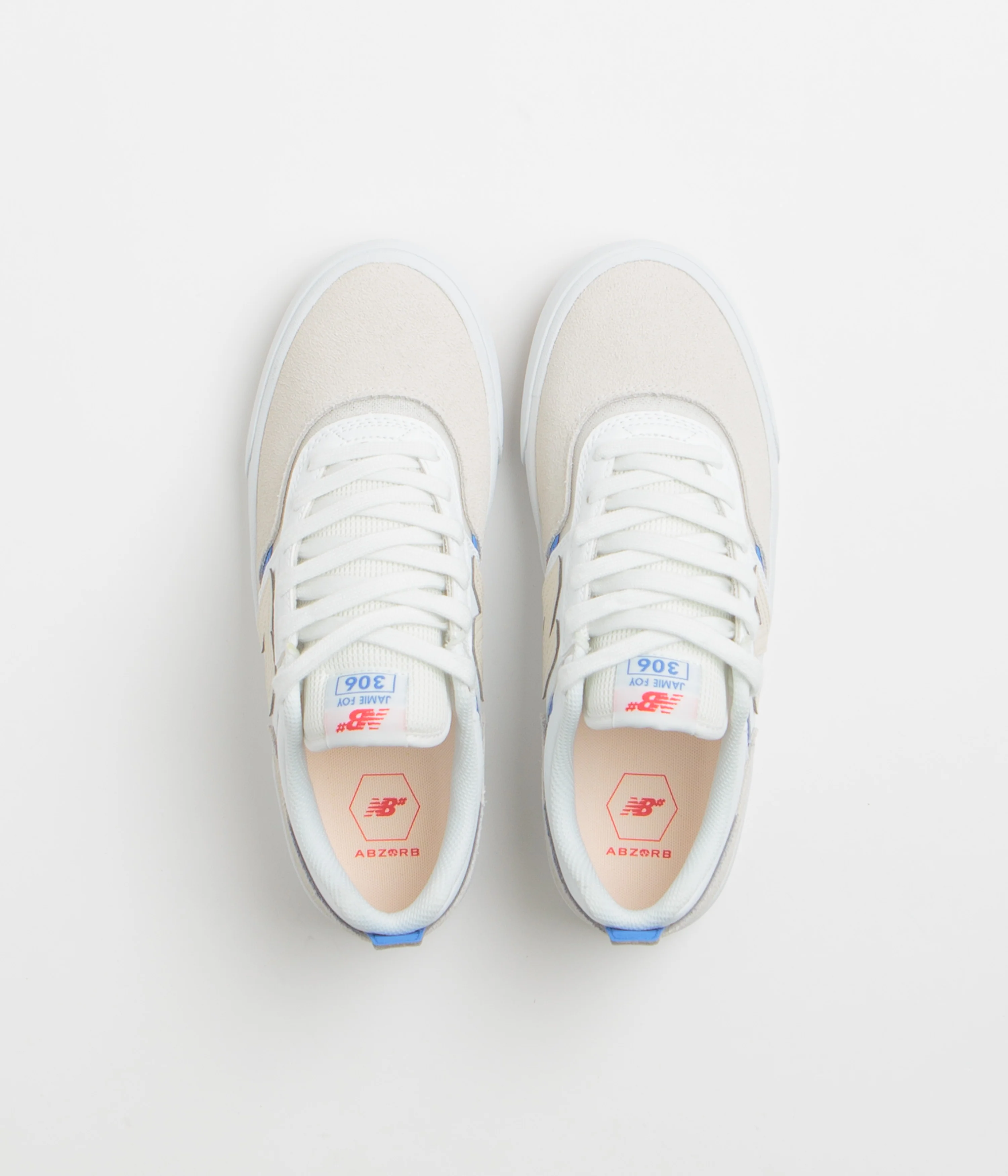 New Balance Numeric 306 Jamie Foy Shoes - Reflection / White - Image 7