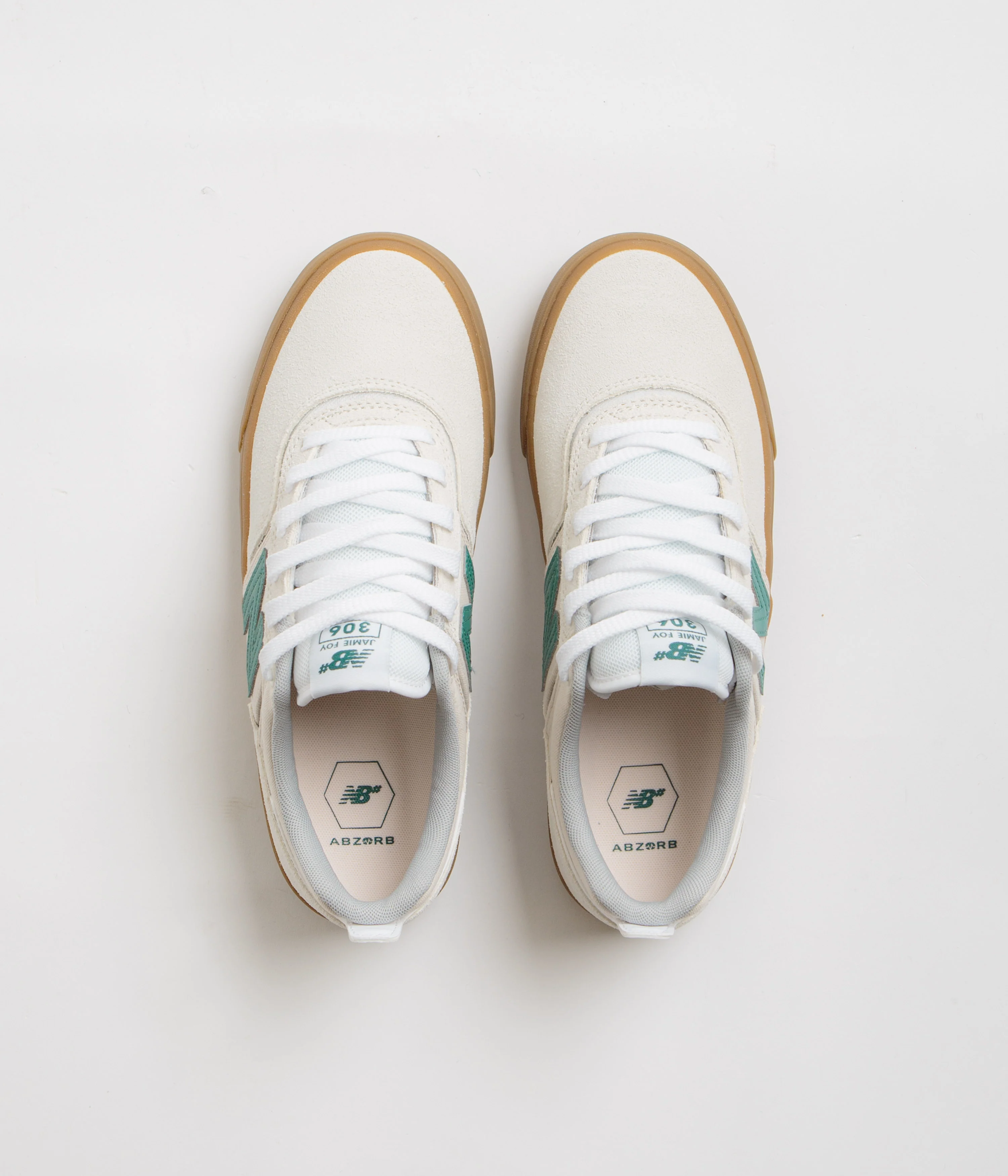 New Balance Numeric 306 Jamie Foy Shoes - Sea Salt - Image 8