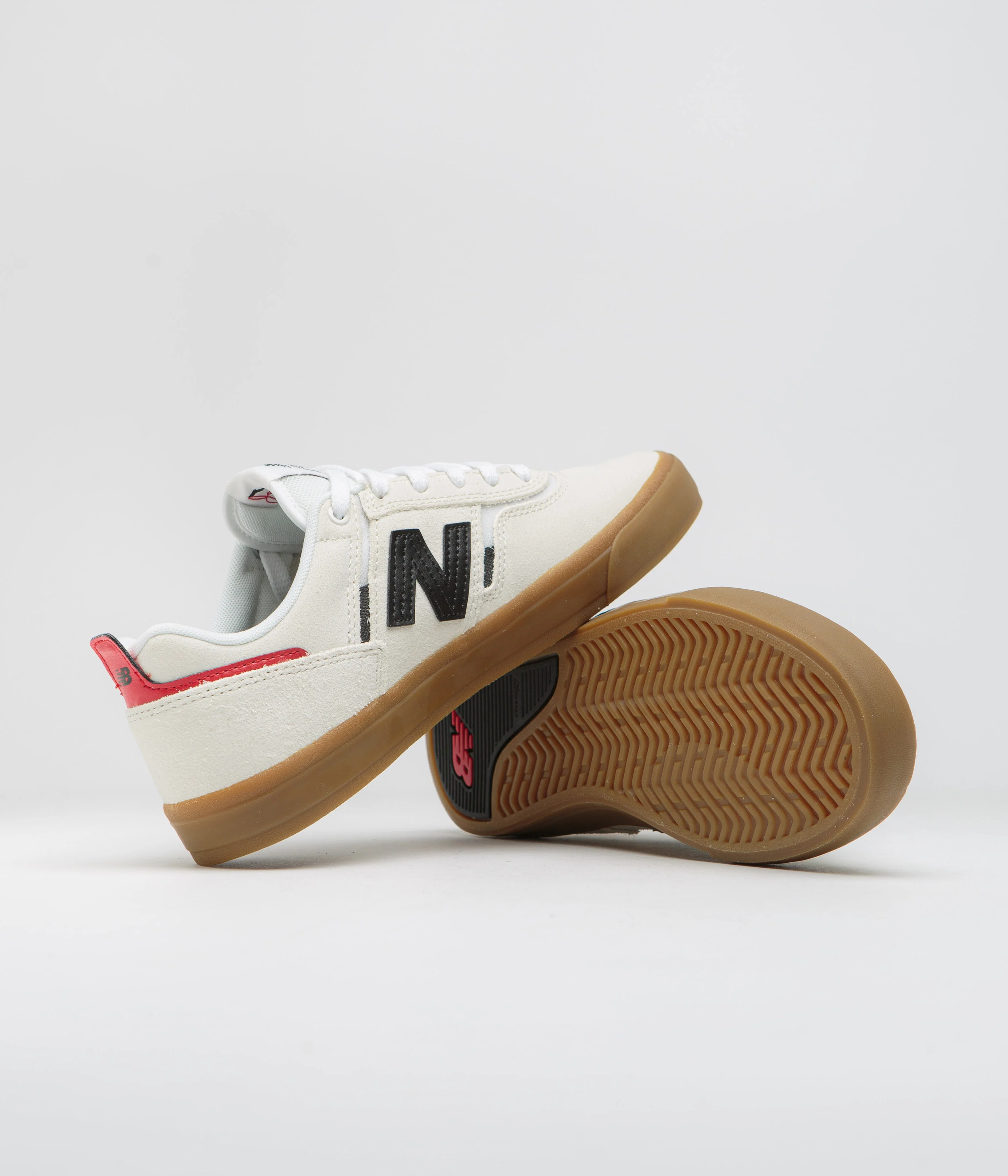 New Balance Numeric 306 Jamie Foy Shoes - Sea Salt / Gum - Image 5