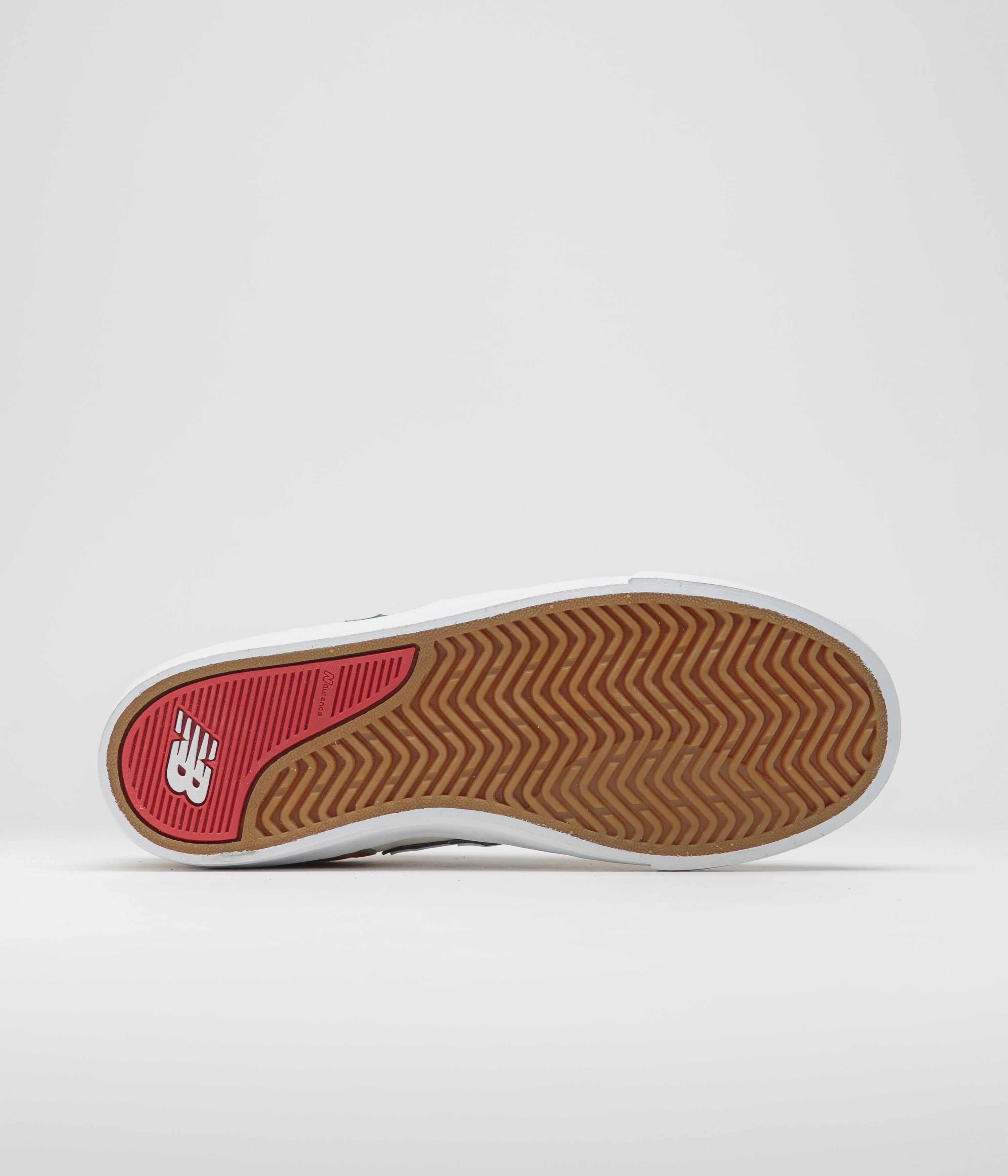 New Balance Numeric 306 Jamie Foy Shoes - Tan / Red - Image 6