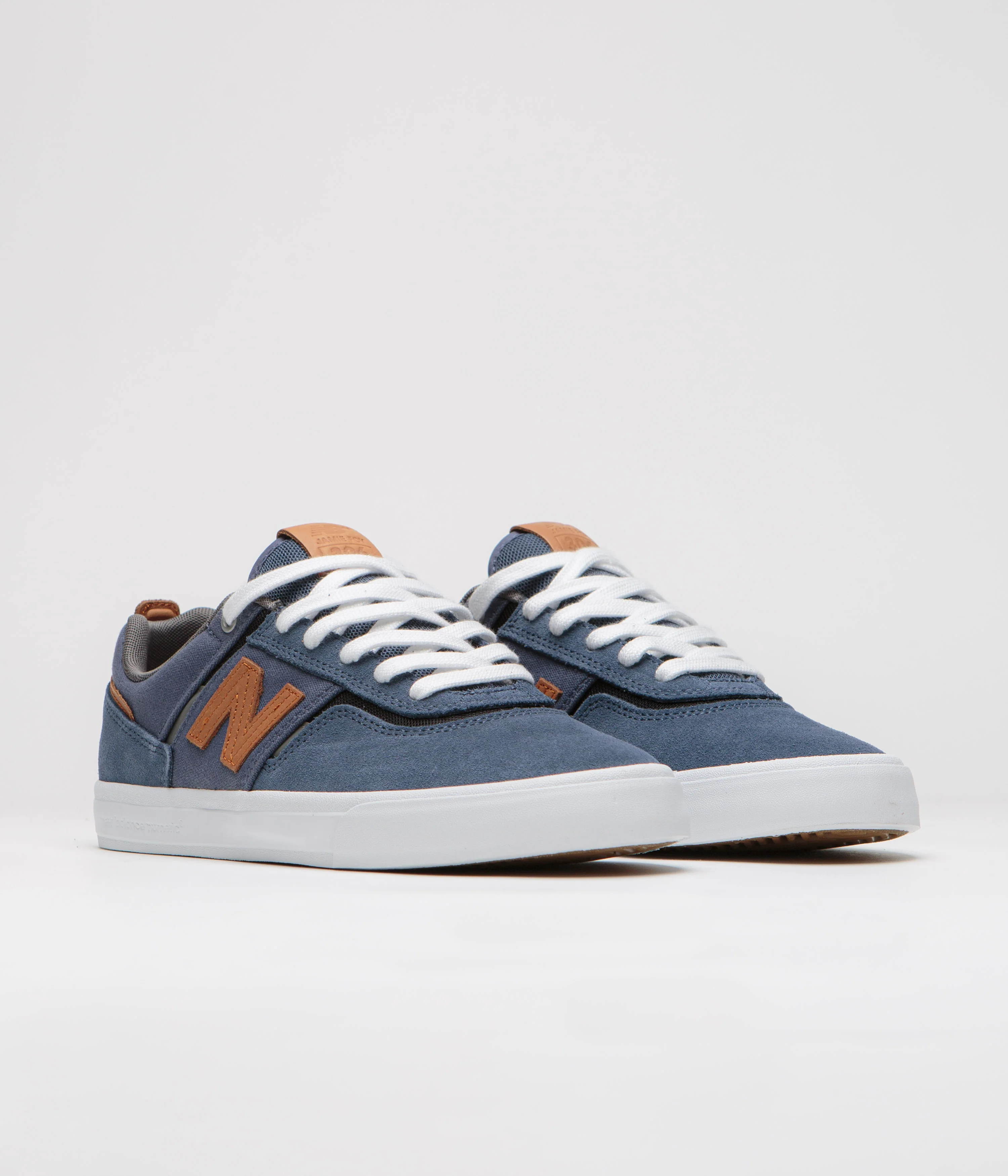 New Balance Numeric 306 Jamie Foy Shoes - Vintage Indigo / Brown - Image 2