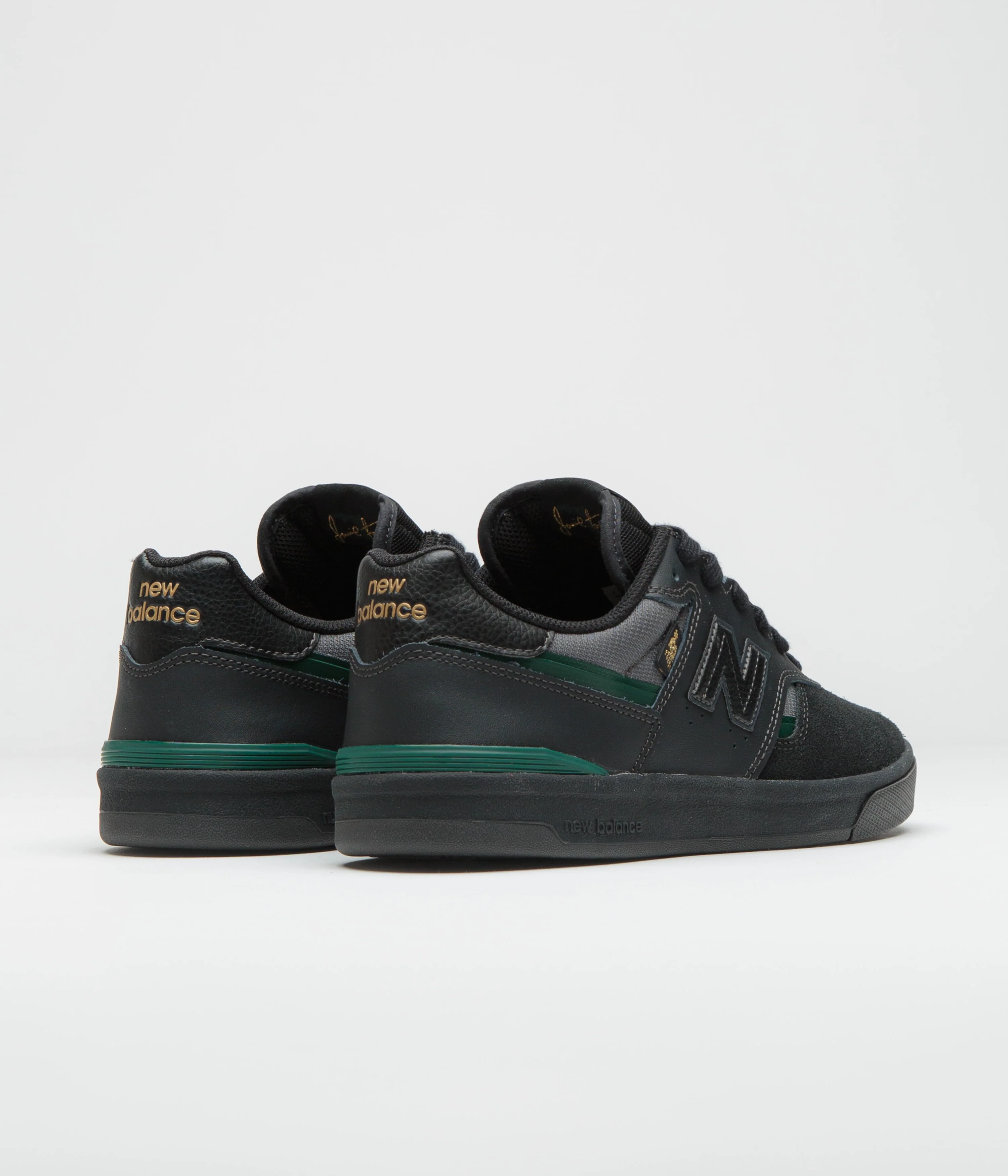 New Balance Numeric 306C Jamie Foy Shoes - Black / Black - Image 4