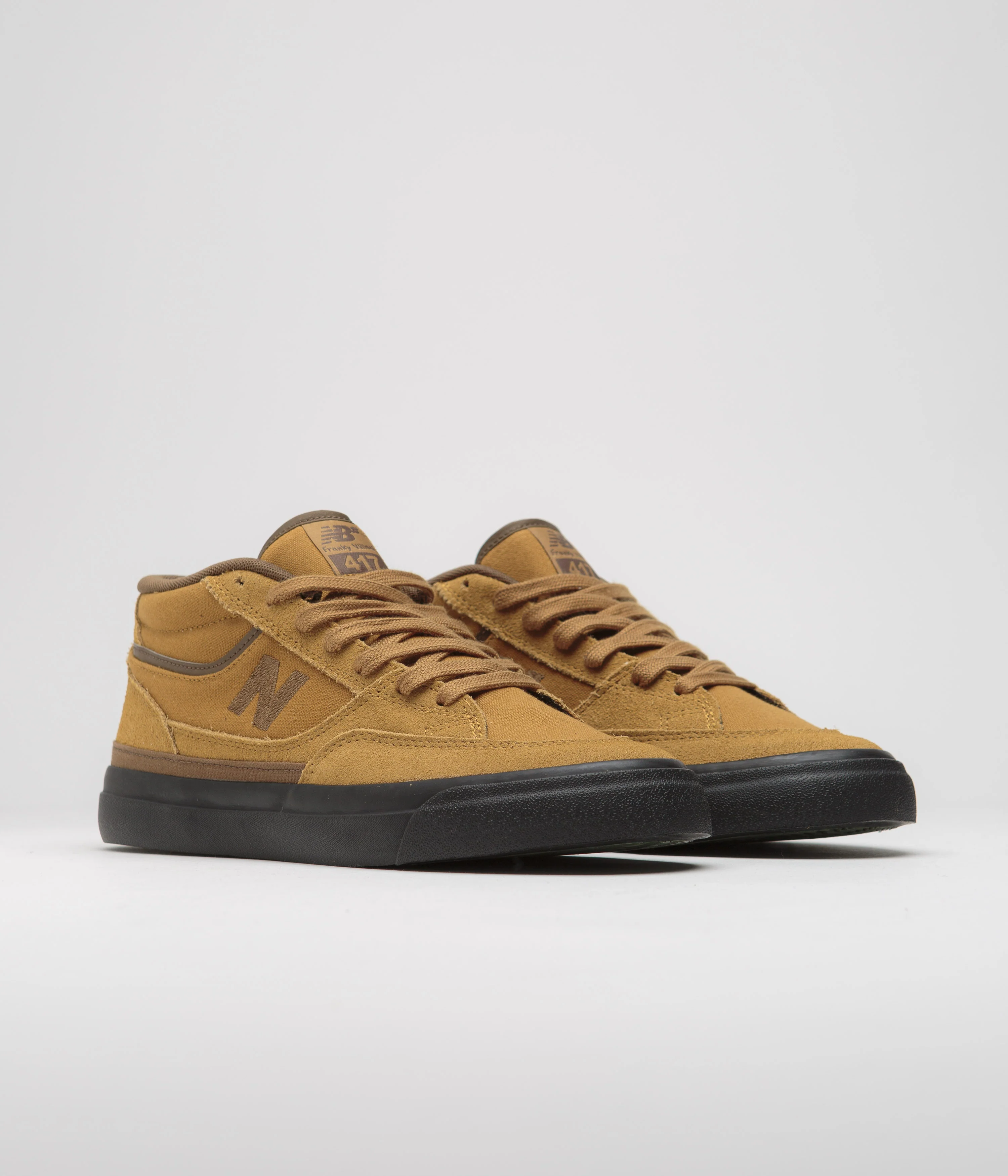 New Balance Numeric 417 Franky Villani Shoes - Wheat / Black - Image 2