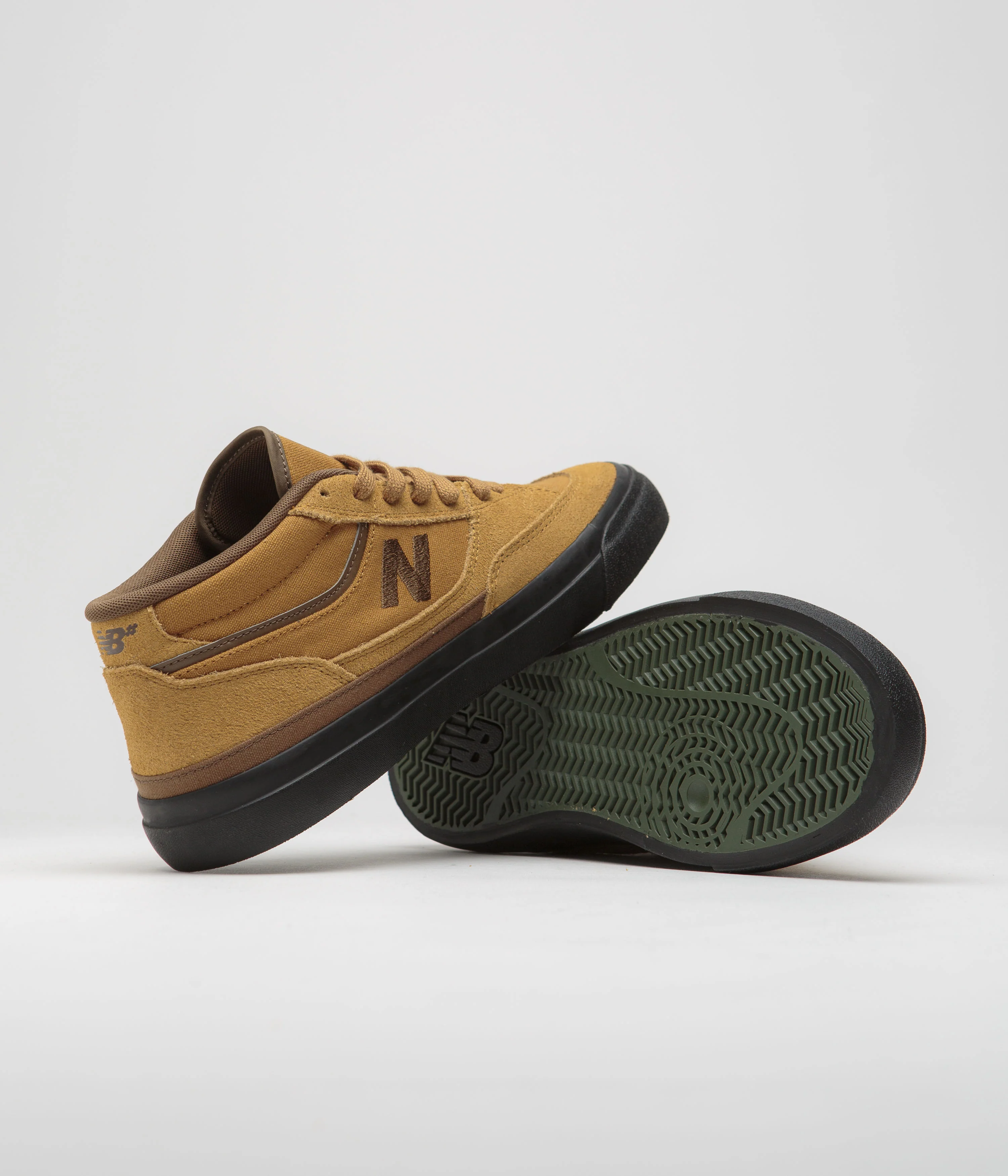 New Balance Numeric 417 Franky Villani Shoes - Wheat / Black - Image 5
