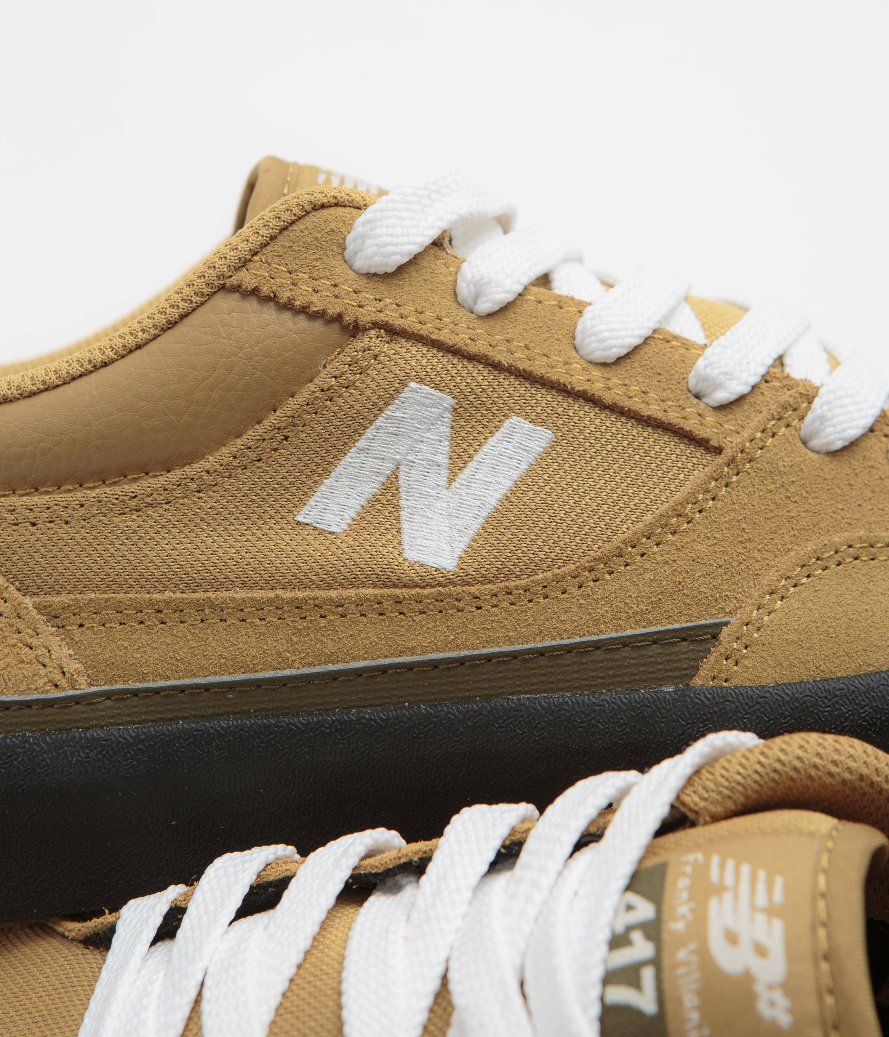 New Balance Numeric 417 Low Franky Villani Shoes - Camel / Black - Image 3