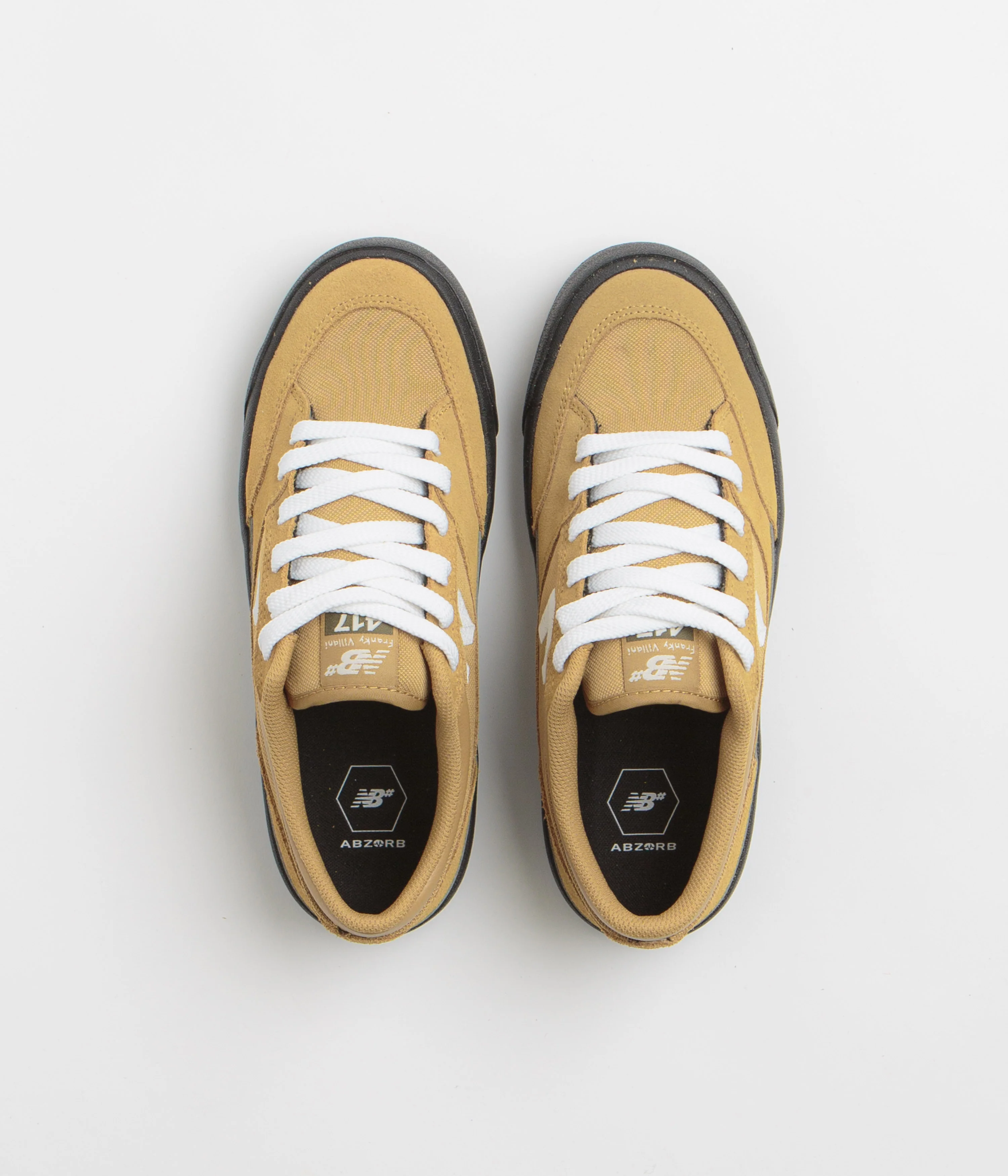 New Balance Numeric 417 Low Franky Villani Shoes - Camel / Black - Image 7