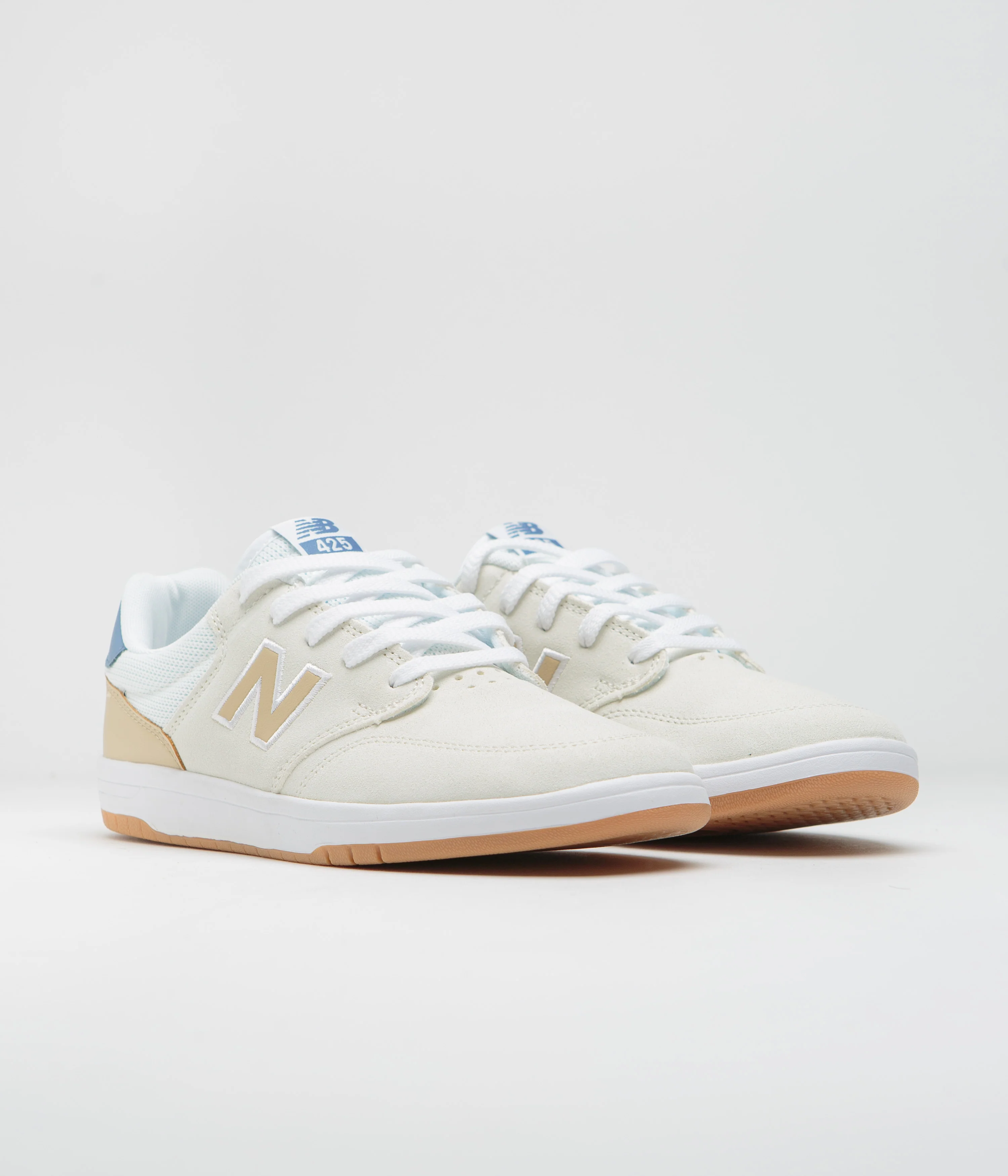 New Balance Numeric 425 Shoes - Sea Salt / White - Image 2