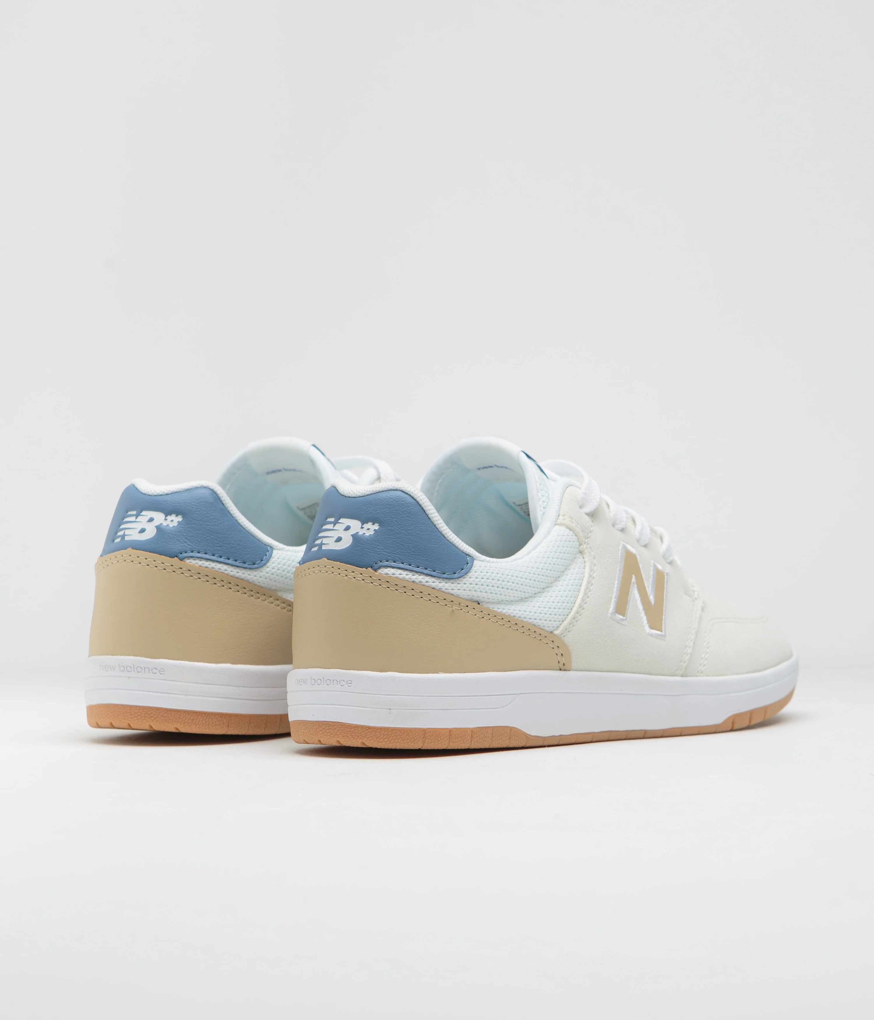 New Balance Numeric 425 Shoes - Sea Salt / White - Image 4
