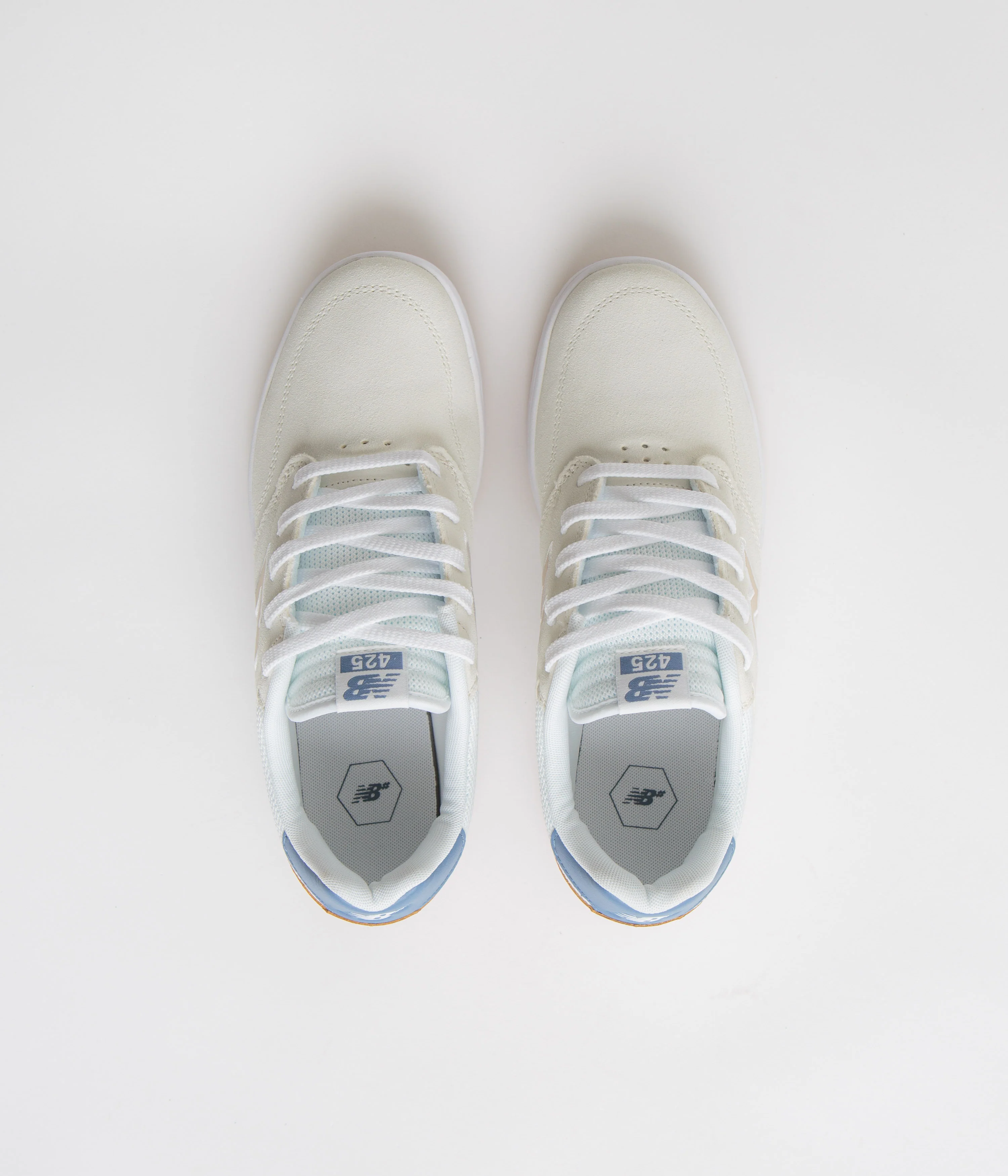 New Balance Numeric 425 Shoes - Sea Salt / White - Image 7