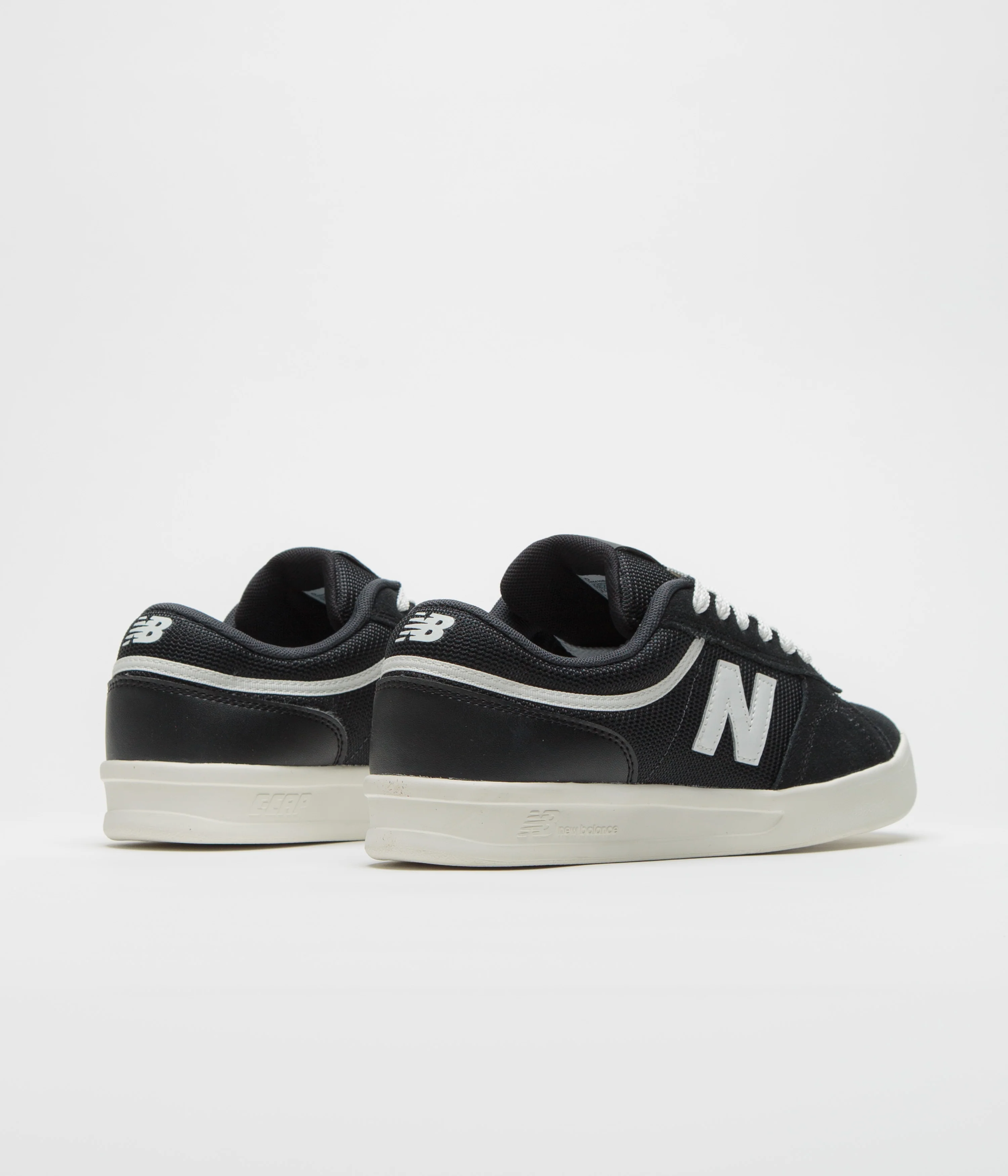New Balance Numeric 430 Shoes - Black / White - Image 3