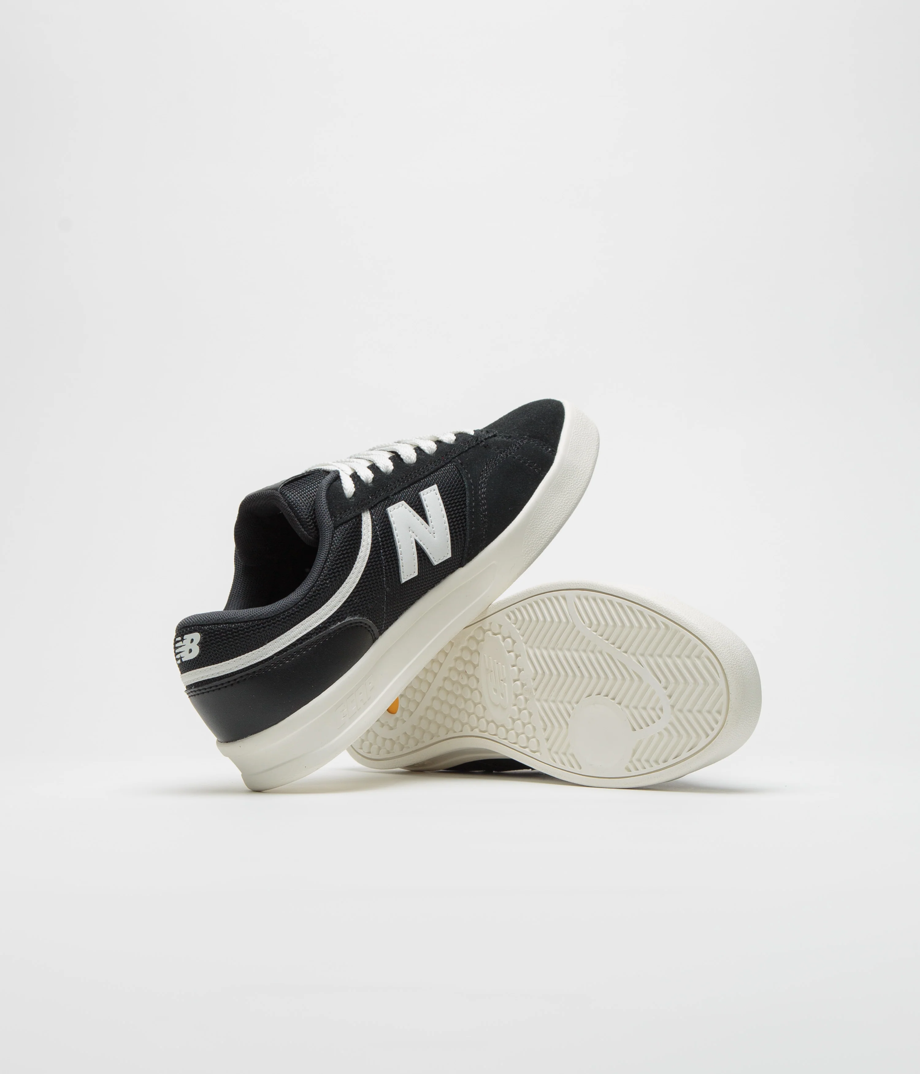 New Balance Numeric 430 Shoes - Black / White - Image 5