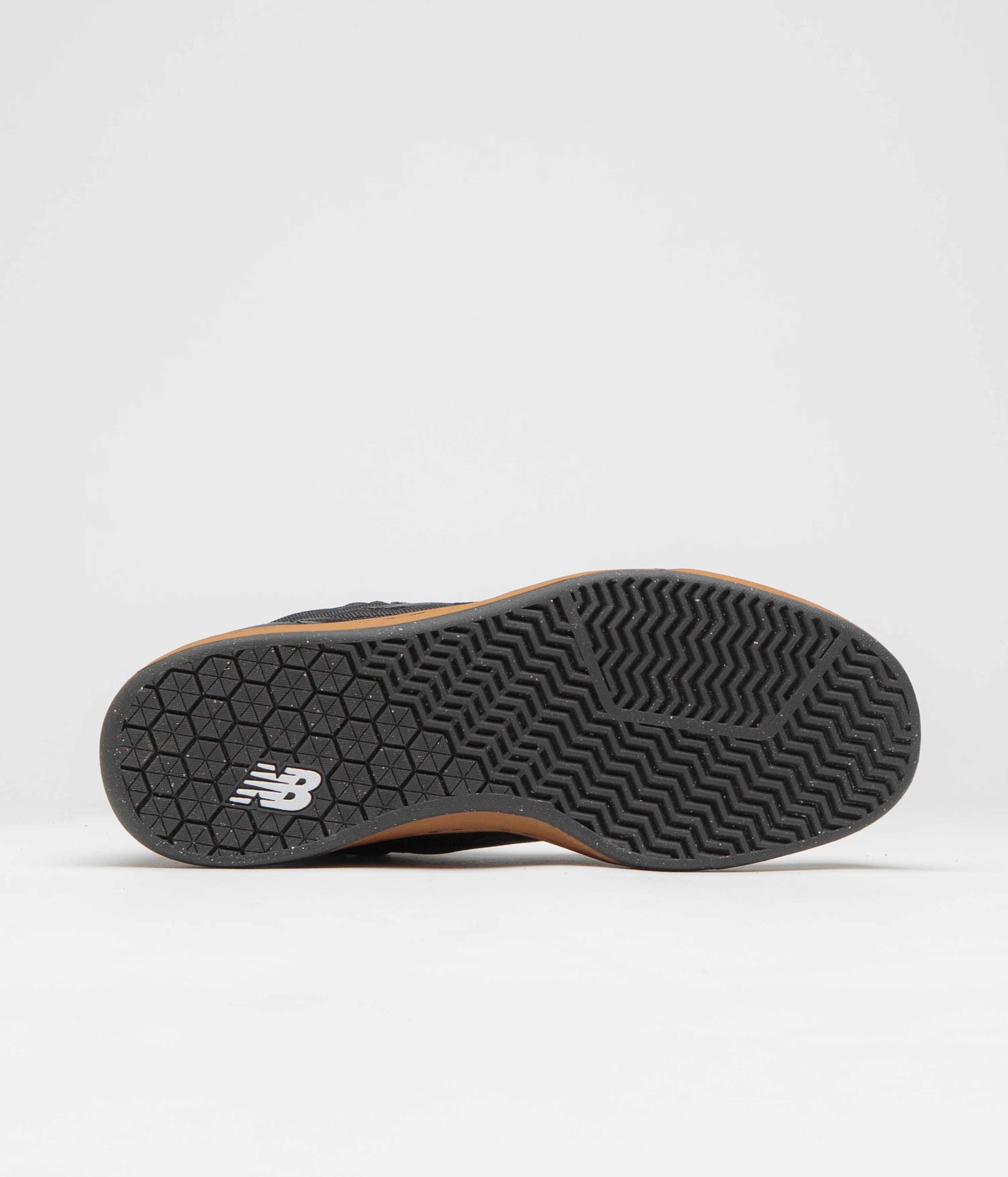 New Balance Numeric 440 Hi Shoes - Black / Black / Gum - Image 6