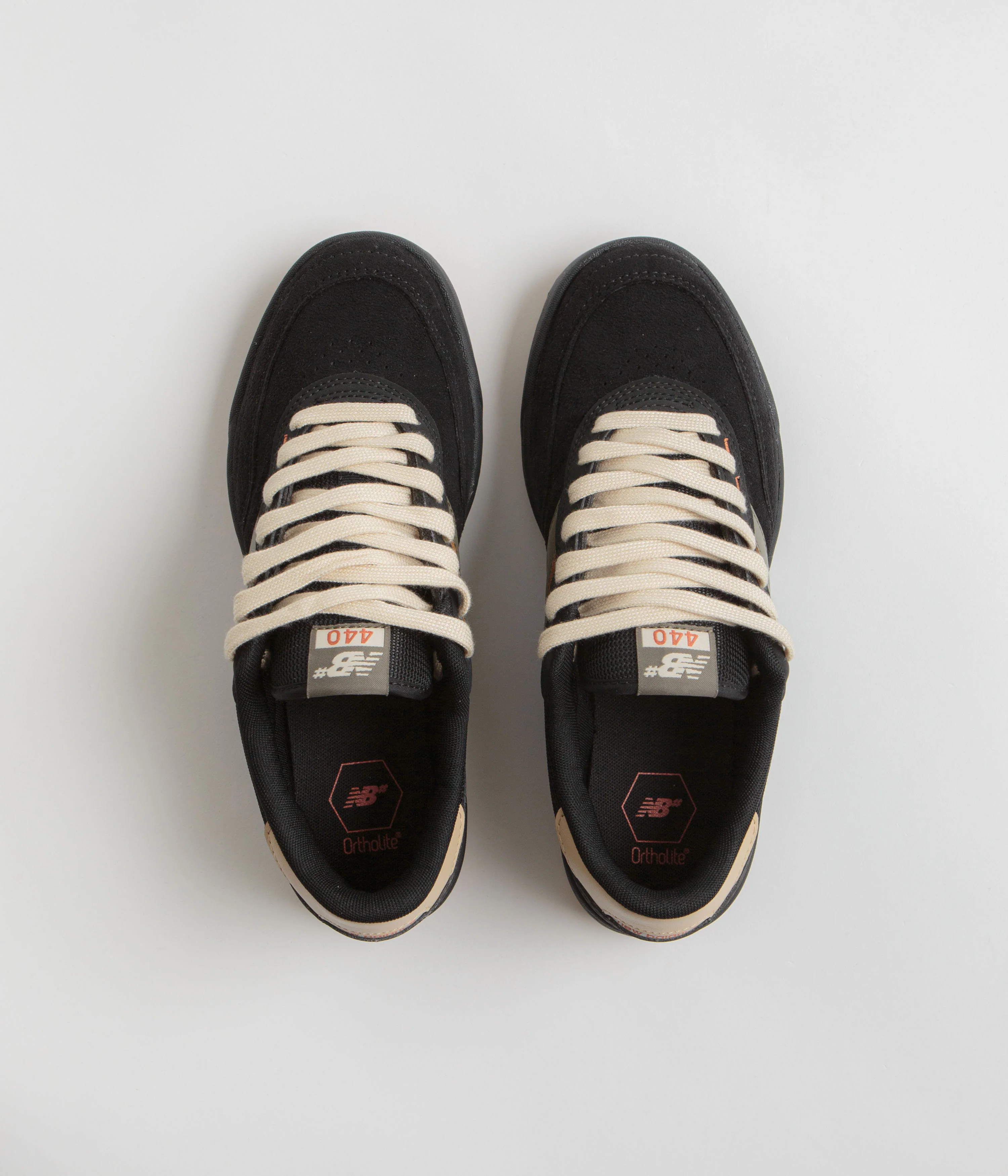 New Balance Numeric 440 Shoes - Black / Olive / Gum - Image 7