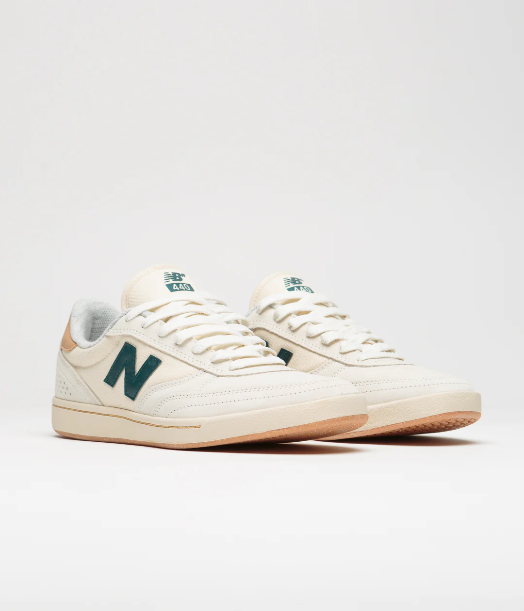 New Balance Numeric 440 Shoes - Sea Salt / Teal - Image 2