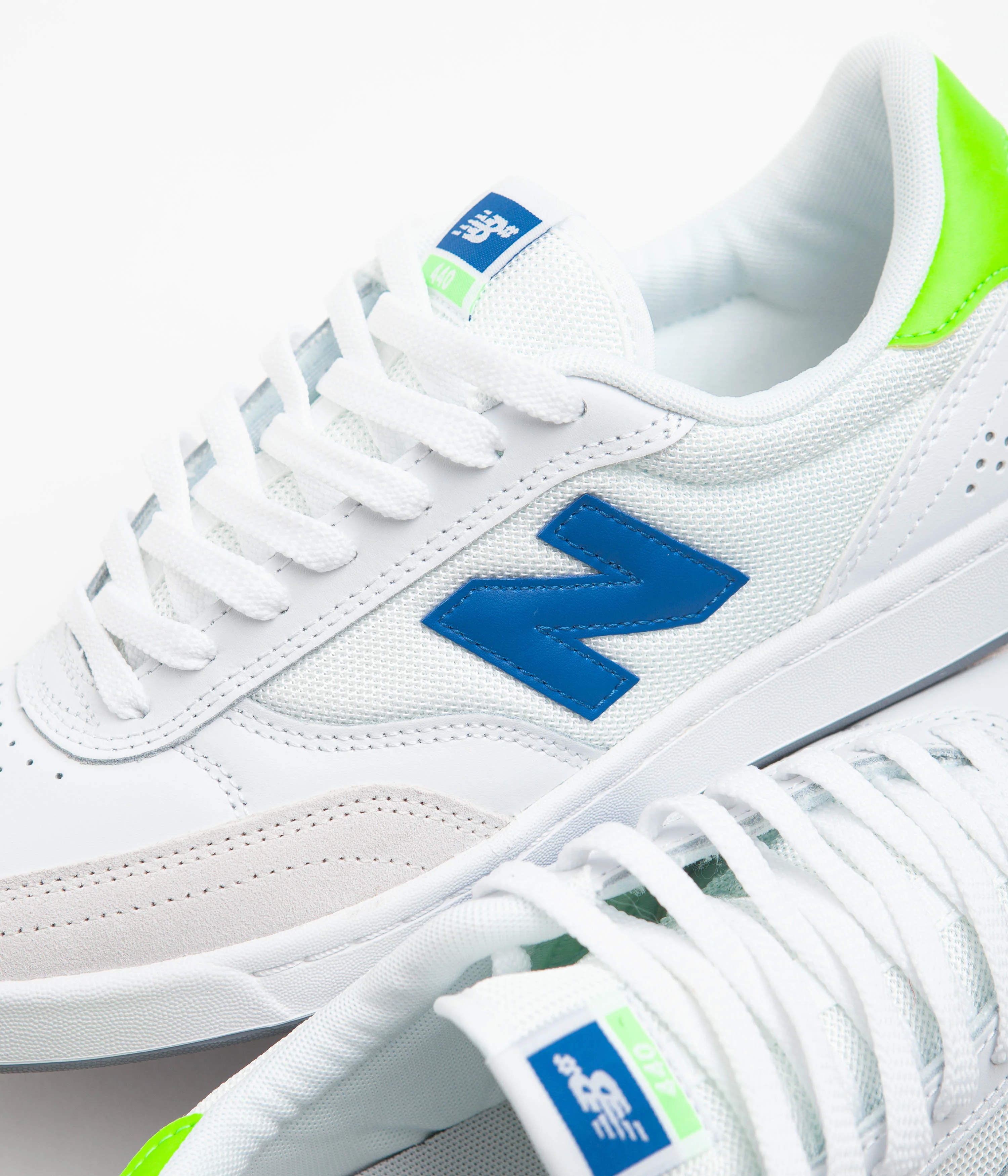 New Balance Numeric 440 Shoes - White / Blue - Image 2